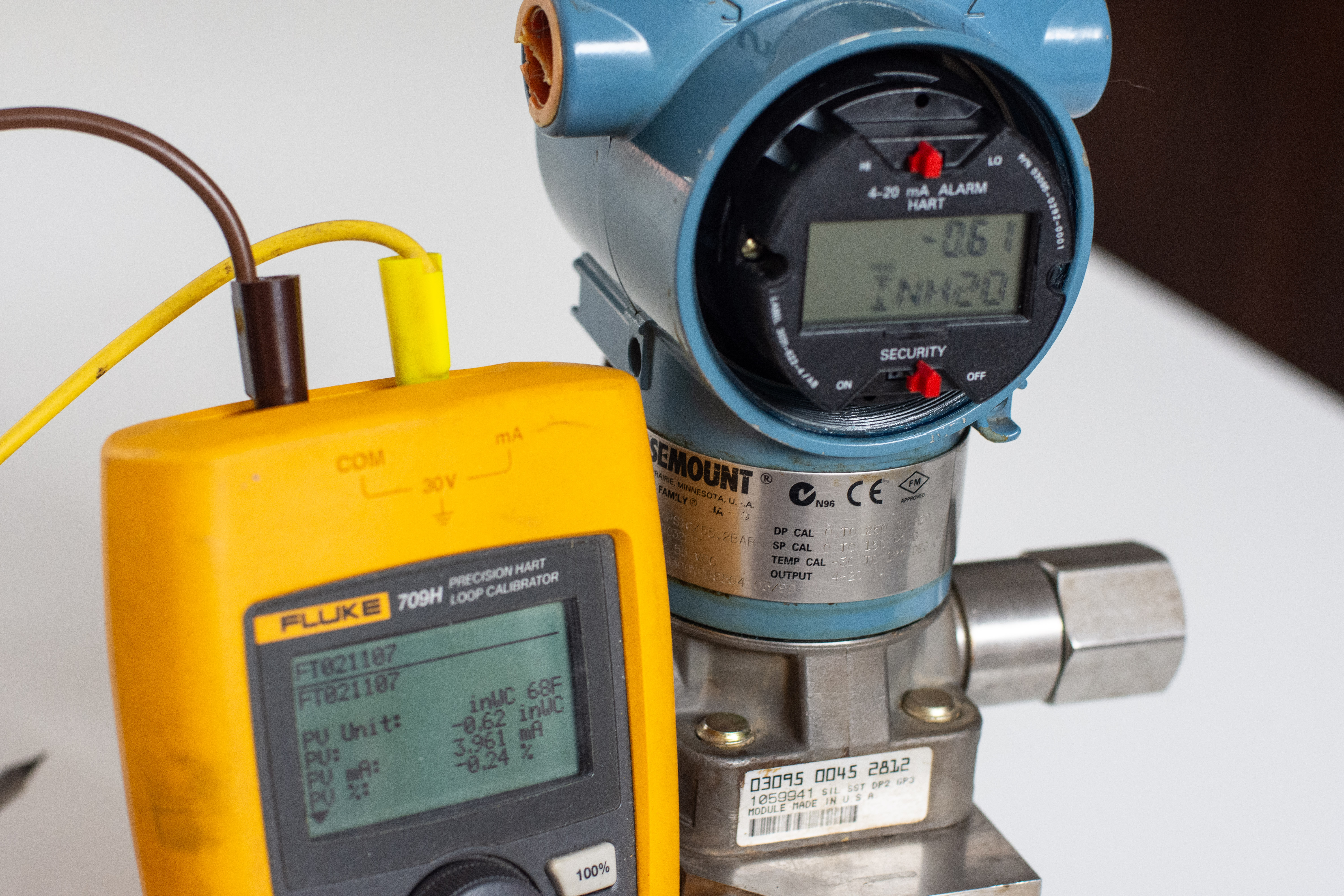 Rosemount 3095MA2CA0011AA HART, tested, new LCD, new glass cover 1-year warranty