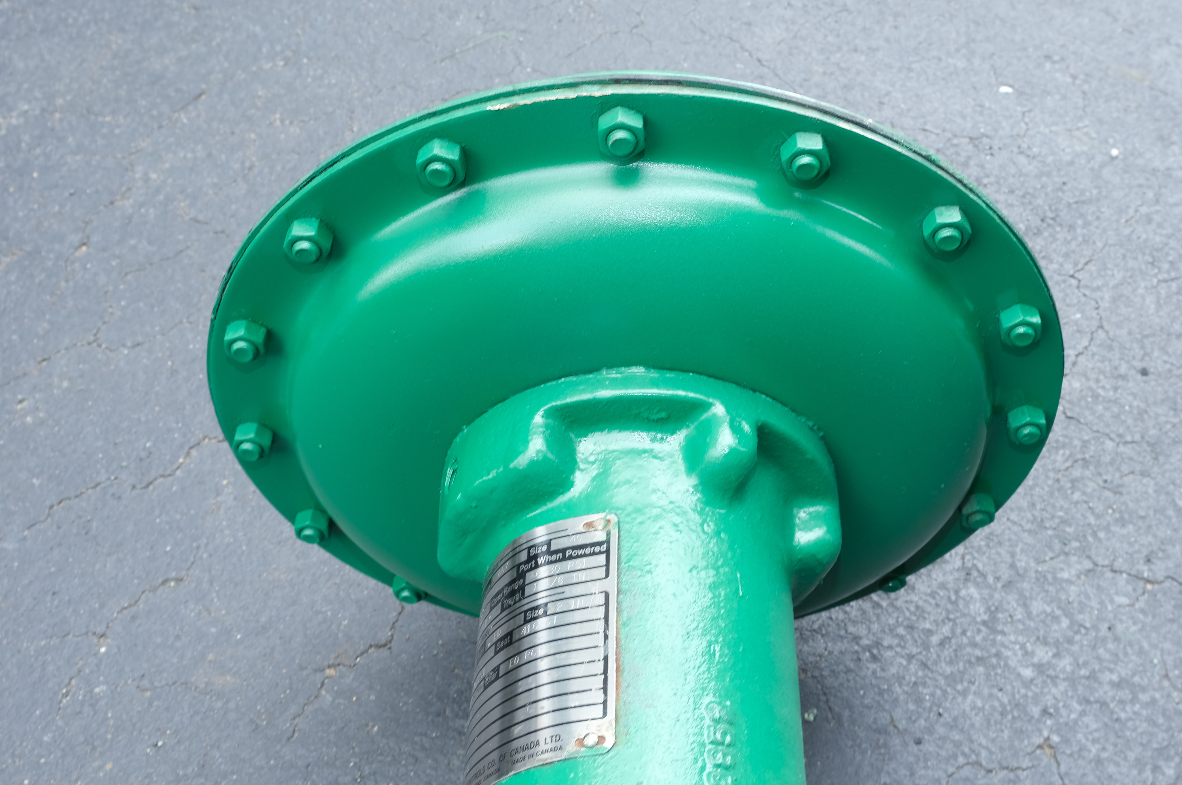 Fisher 2" ED valve, port 2" 5/16, 667 size 40 air to open, tested, 6-month warranty