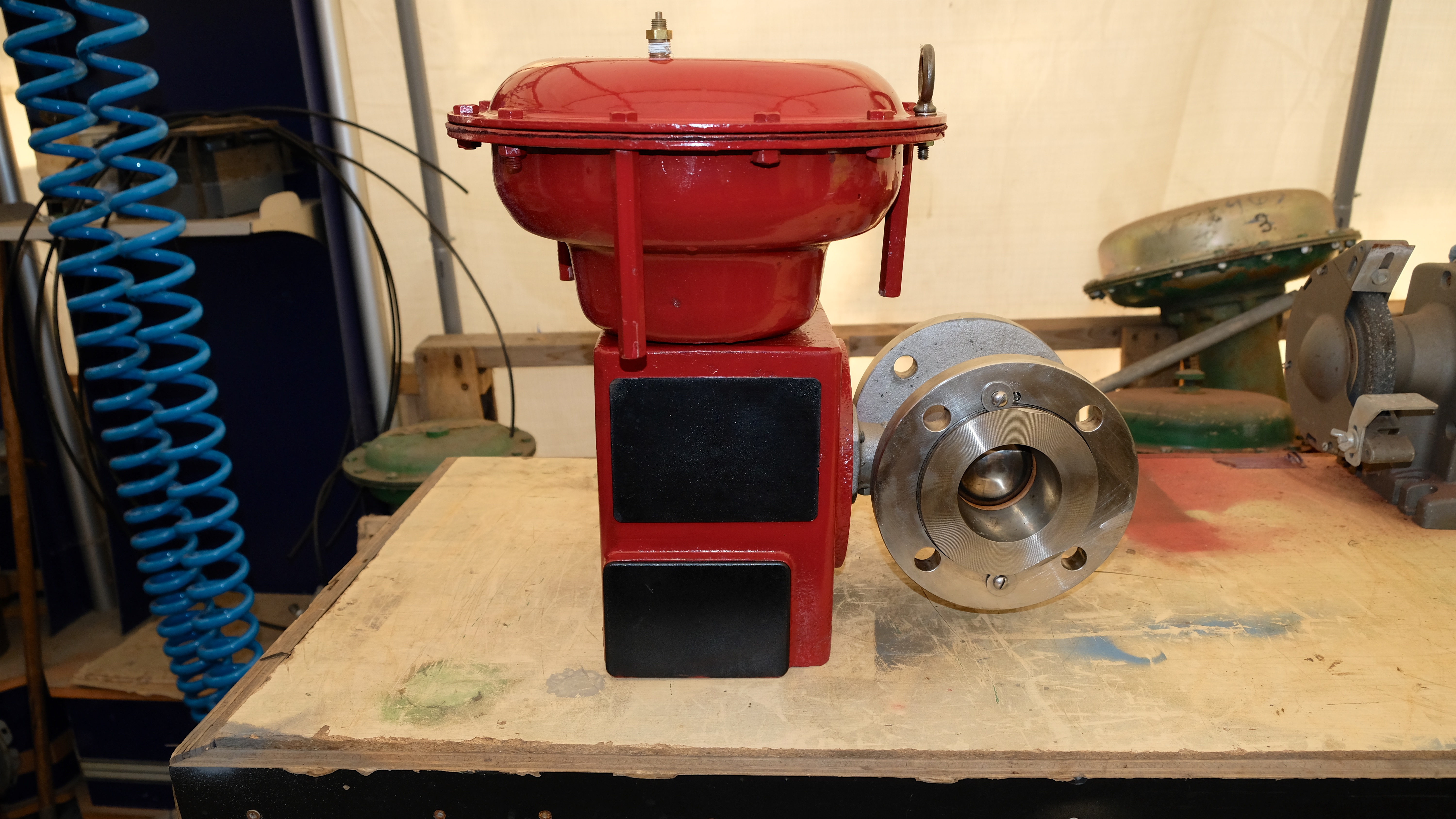 Masoneilan 3" valve 150 ANSI, Paramax actuator 33-36414, tested 6-month warranty