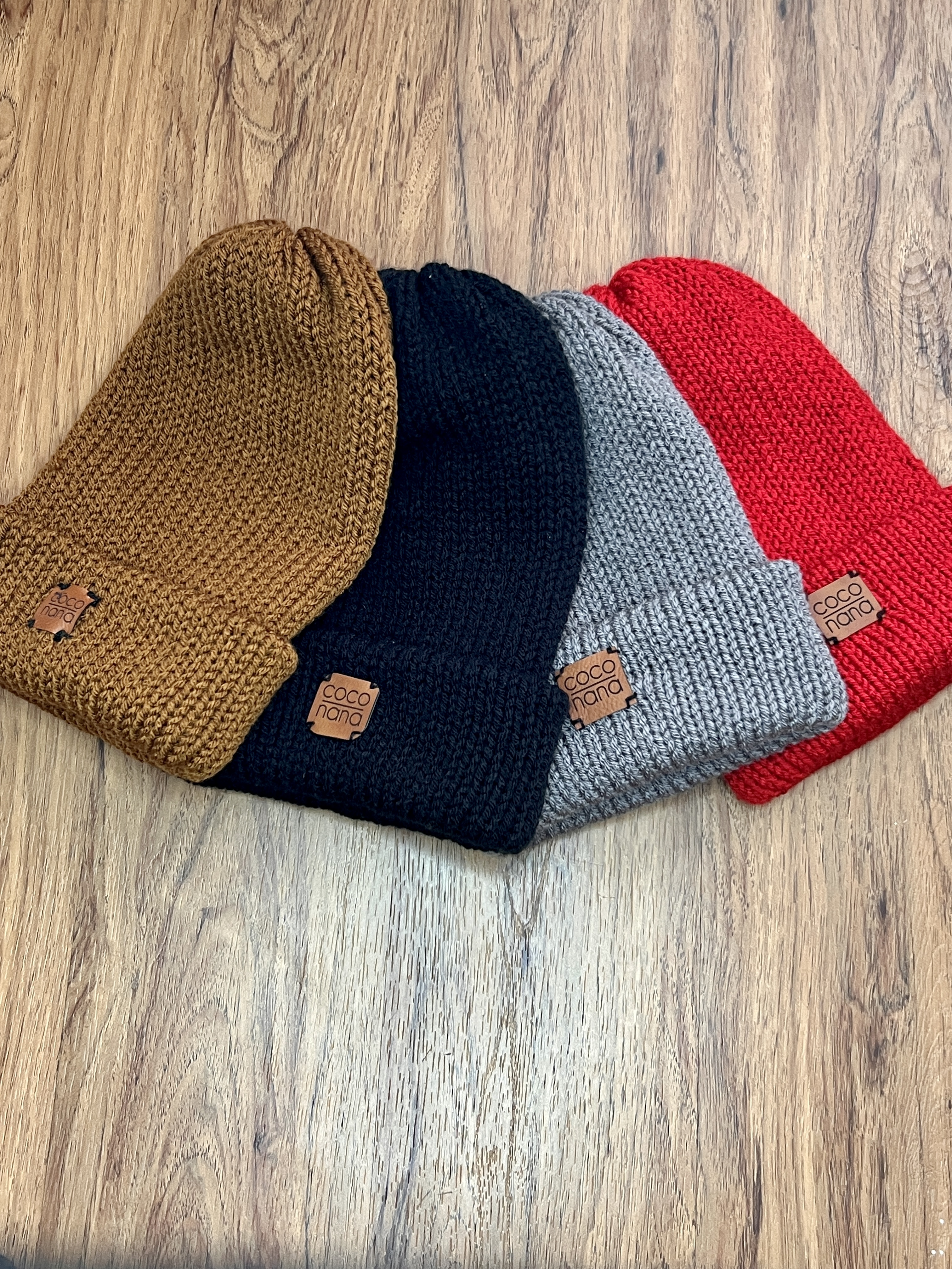 Grey Lagniappe Cap Knitted Beanie