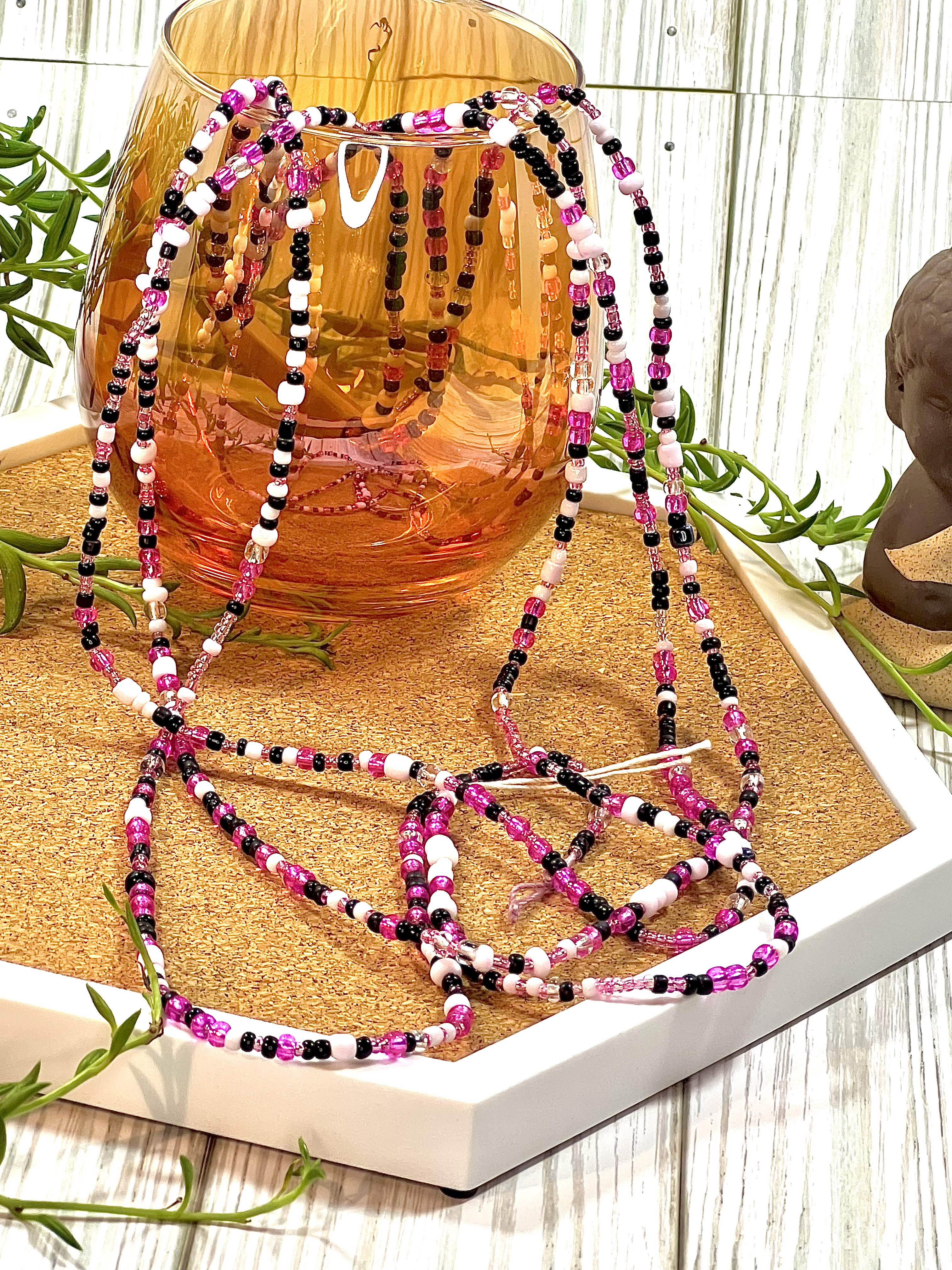 Petal & Venom Tie-On Waist Beads | 45" or 60" Strand