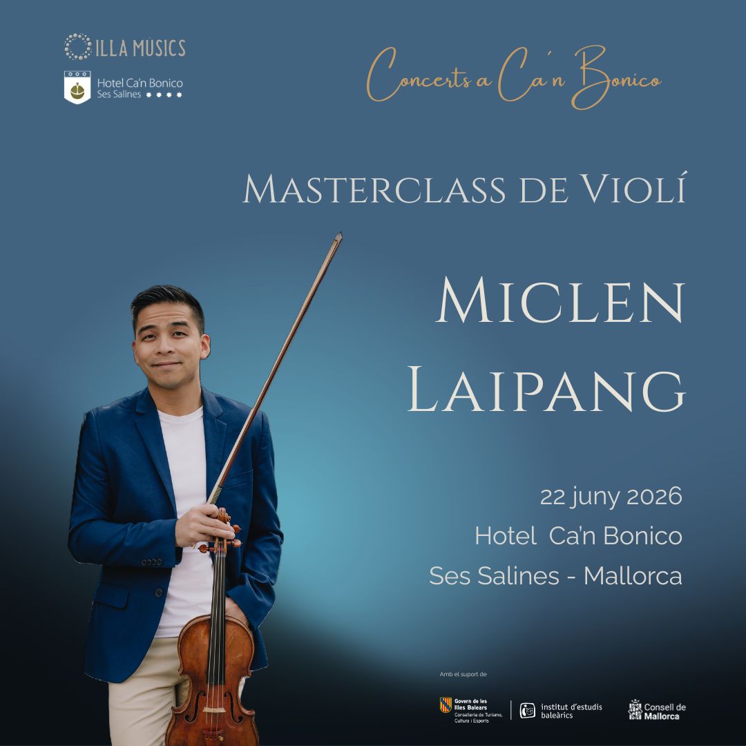 Masterclass de violí amb Miclen LaiPang