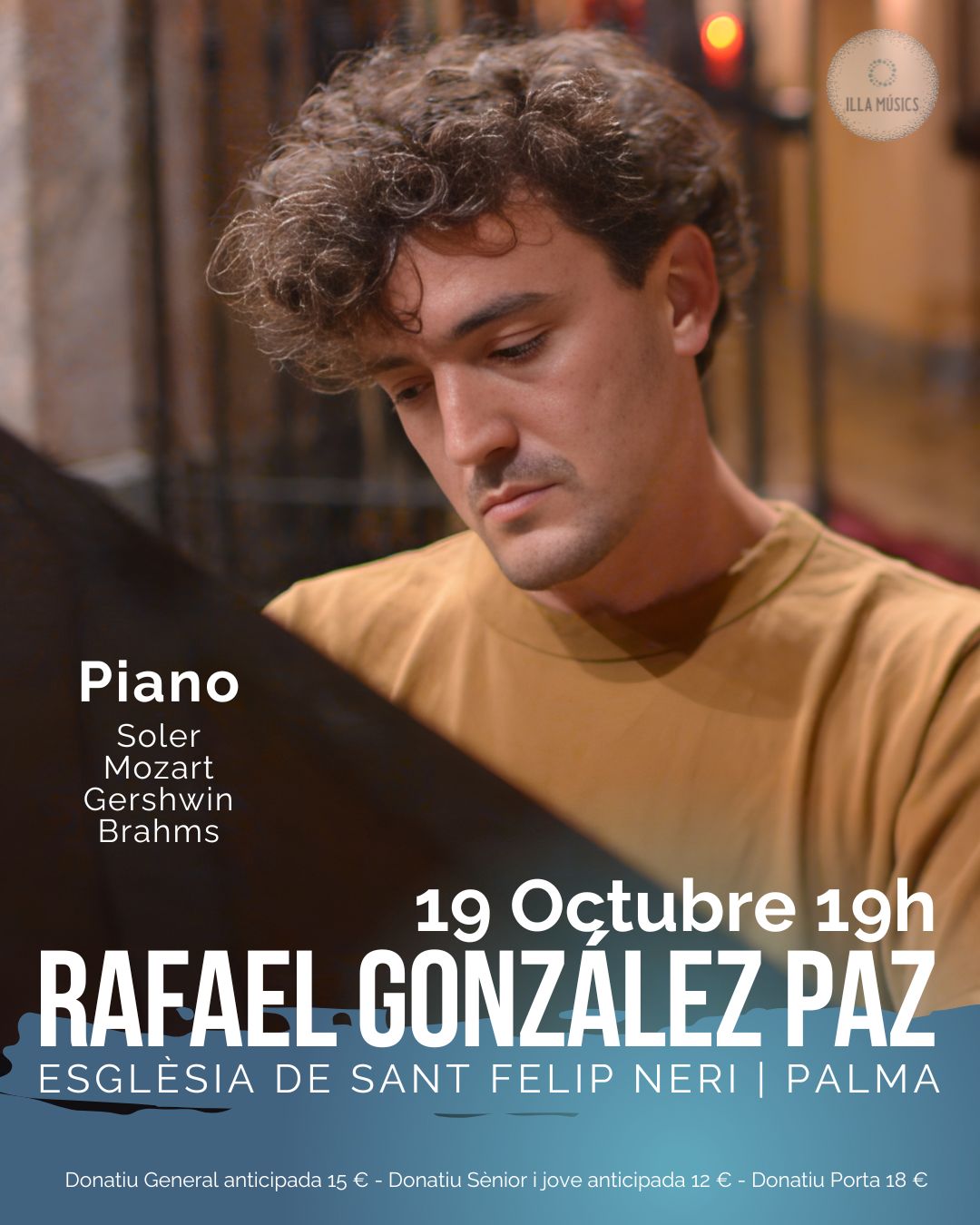  Palma: 19.10.2025 - 19:00 h  Església de Sant Felip Neri 