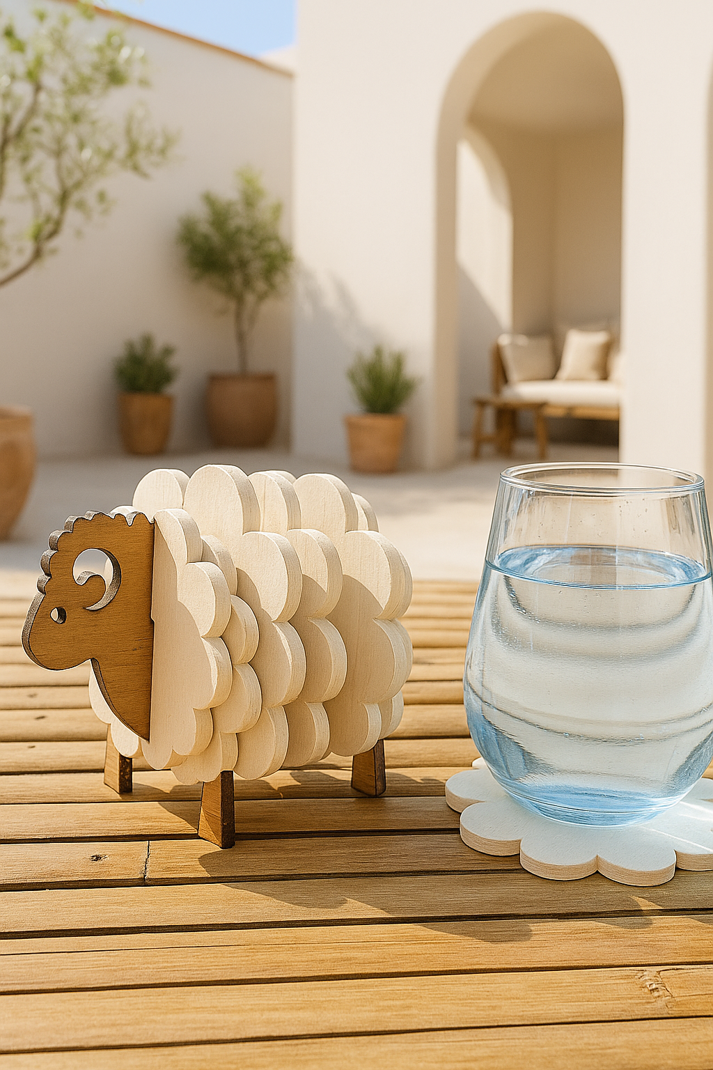 Posavasos Sheep