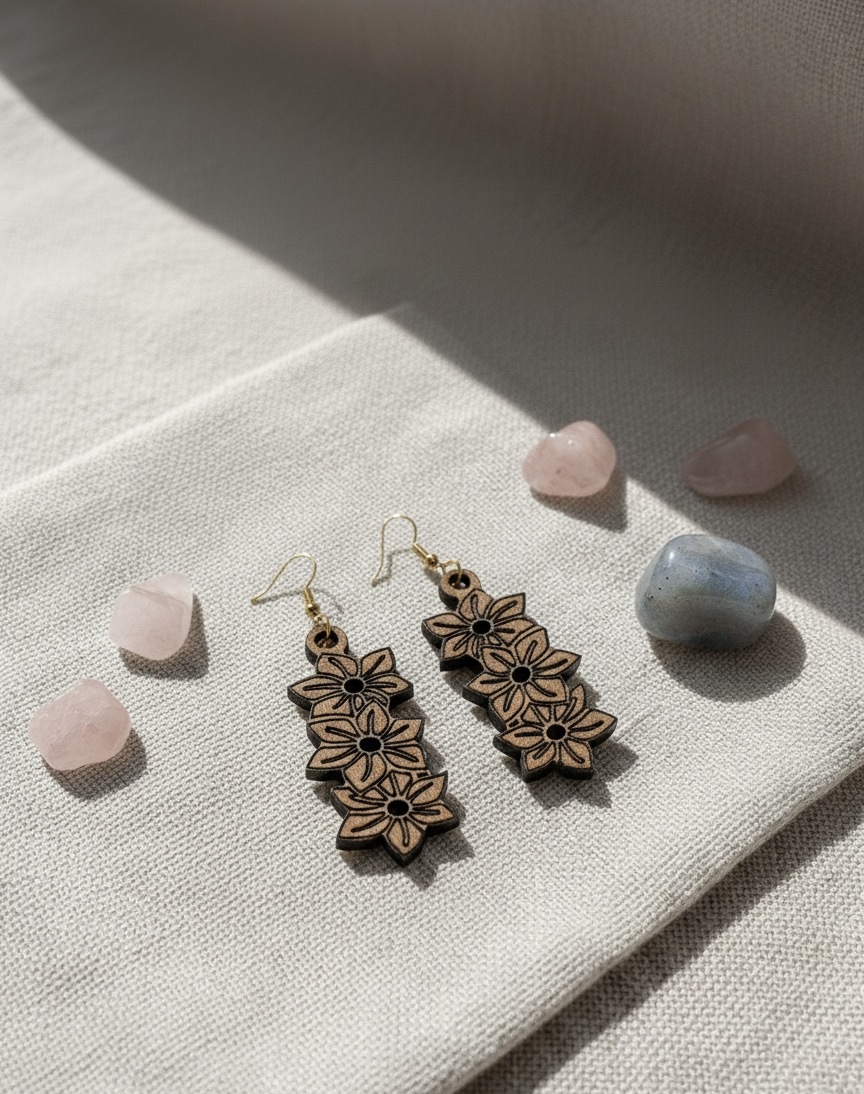 Pendientes TriBloom