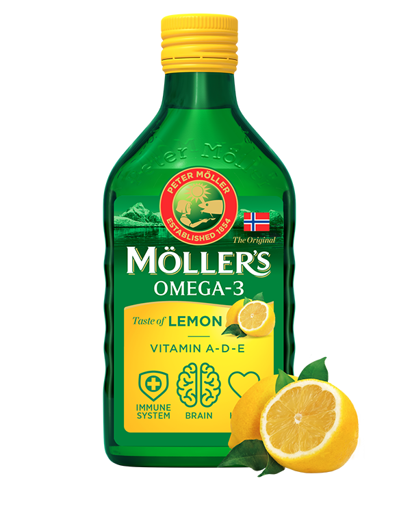 Möllers Omega 3 sabor limón
