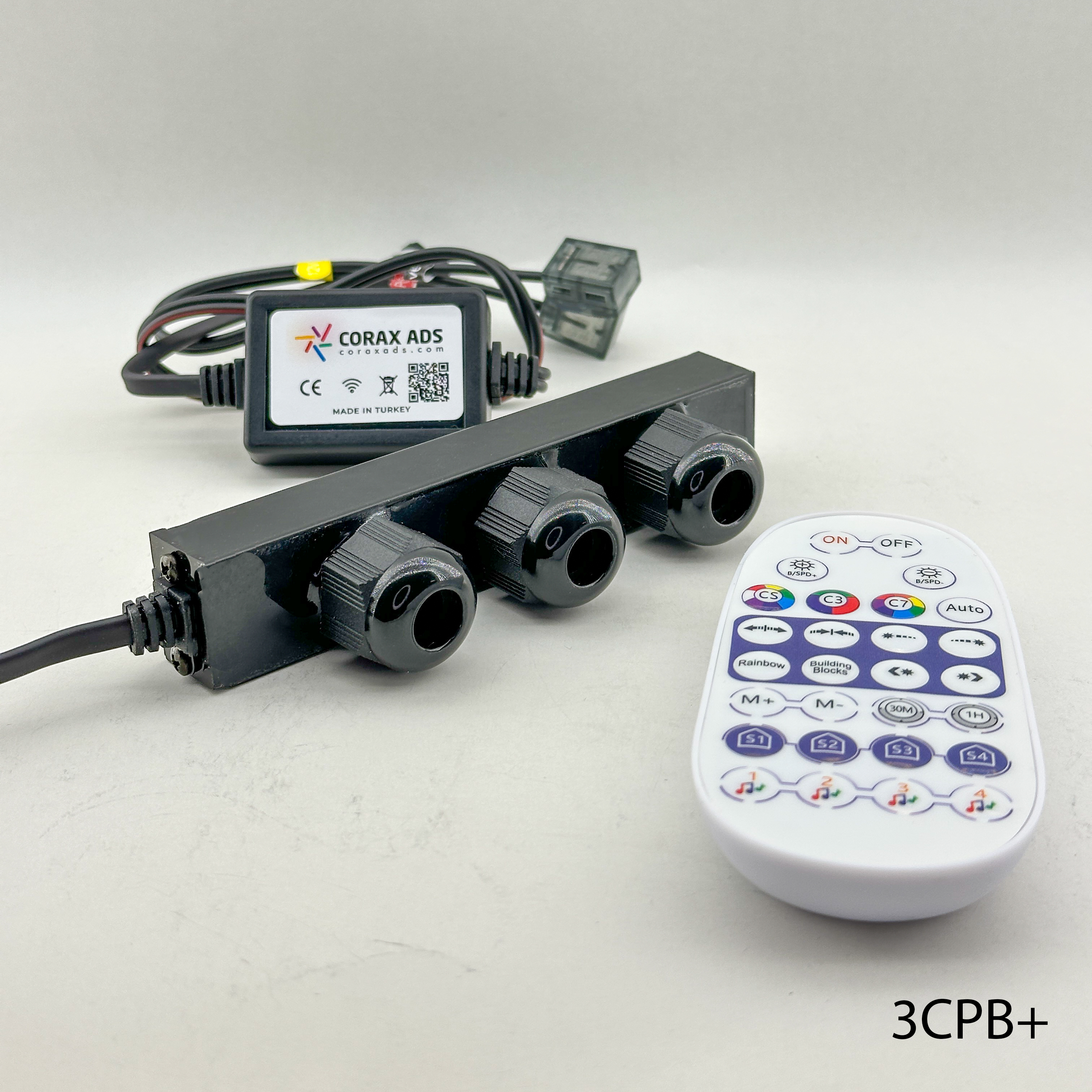 3CPB+ - 3 ÇIKIŞLI ARGB POWER LED