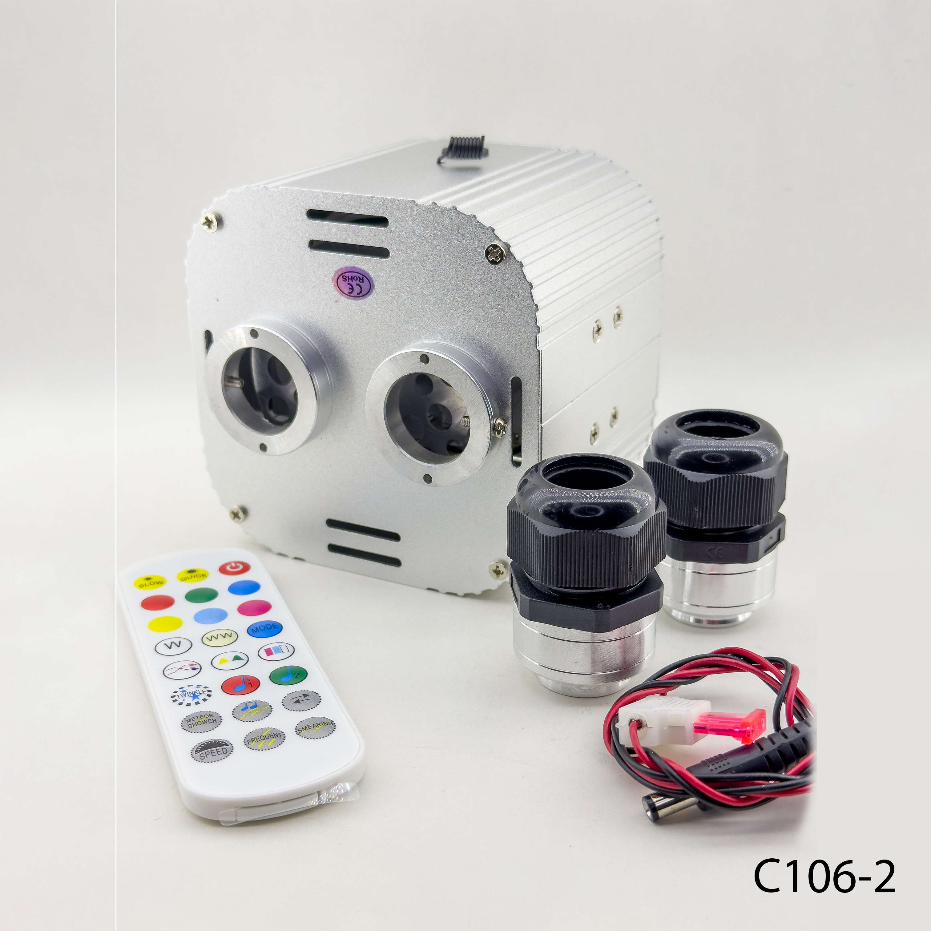 C106-2 - 2 ÇIKIŞLI RGB+W + TWIKLE ENDÜSTRİYEL