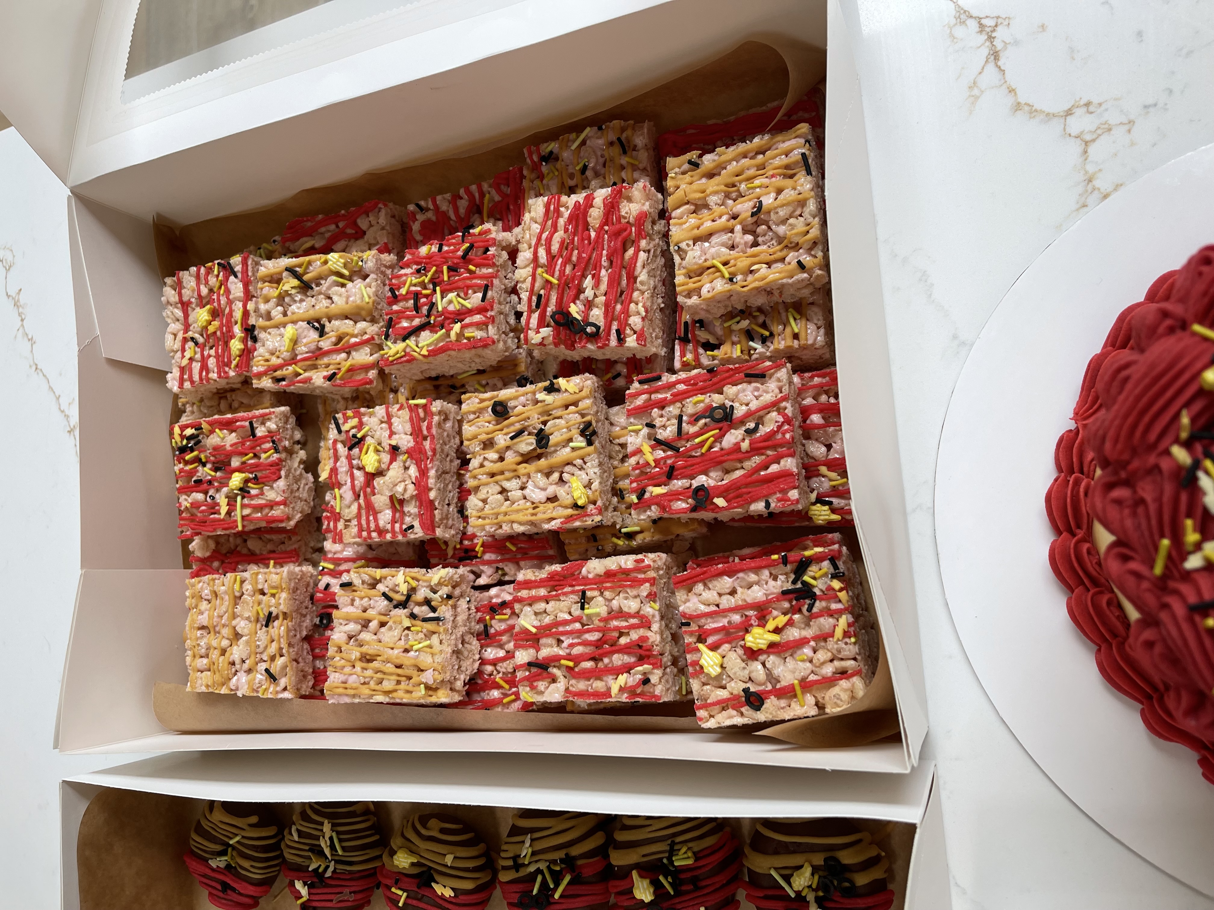 Squares Marshmellow Bars