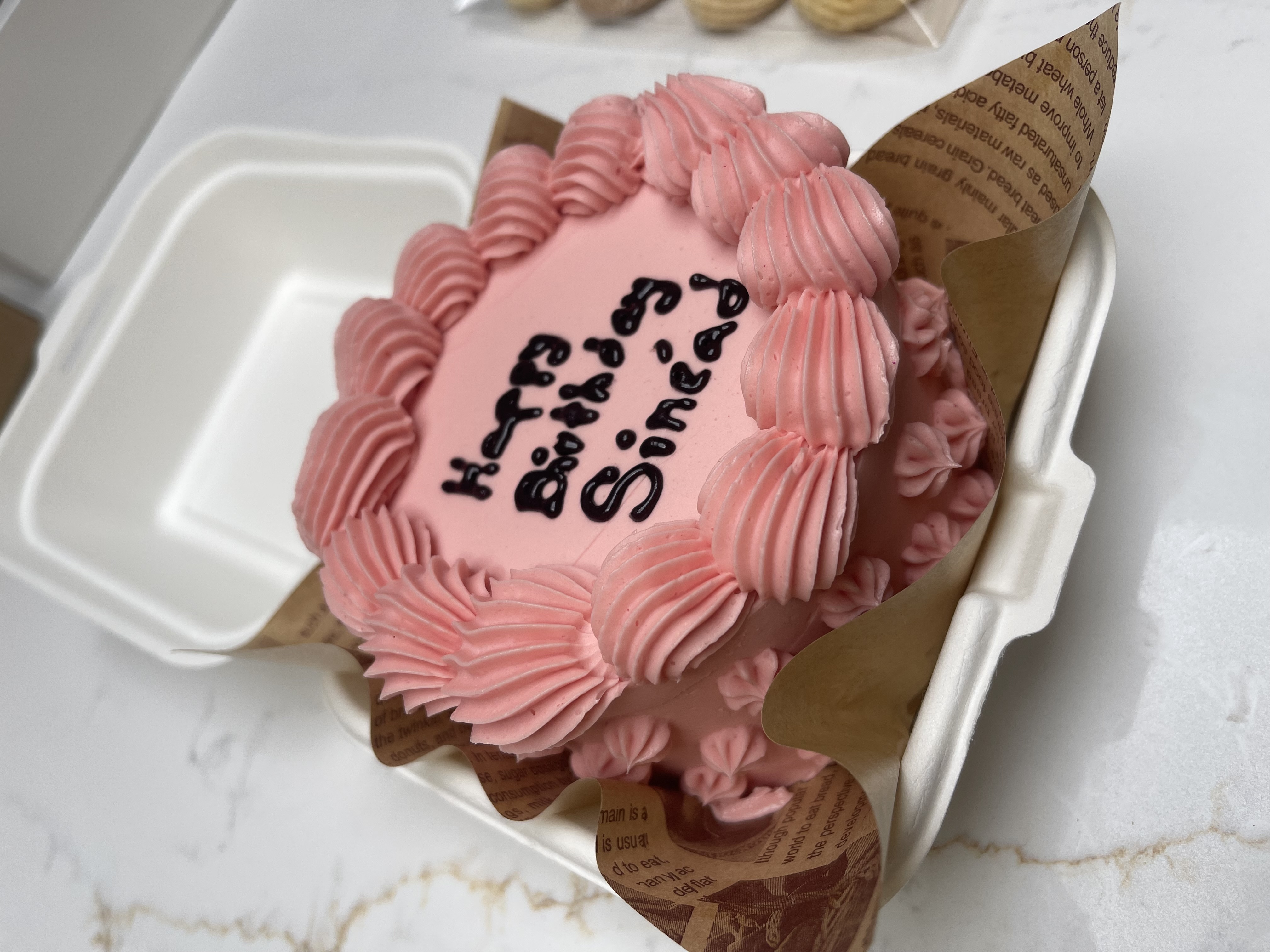 Personal cake