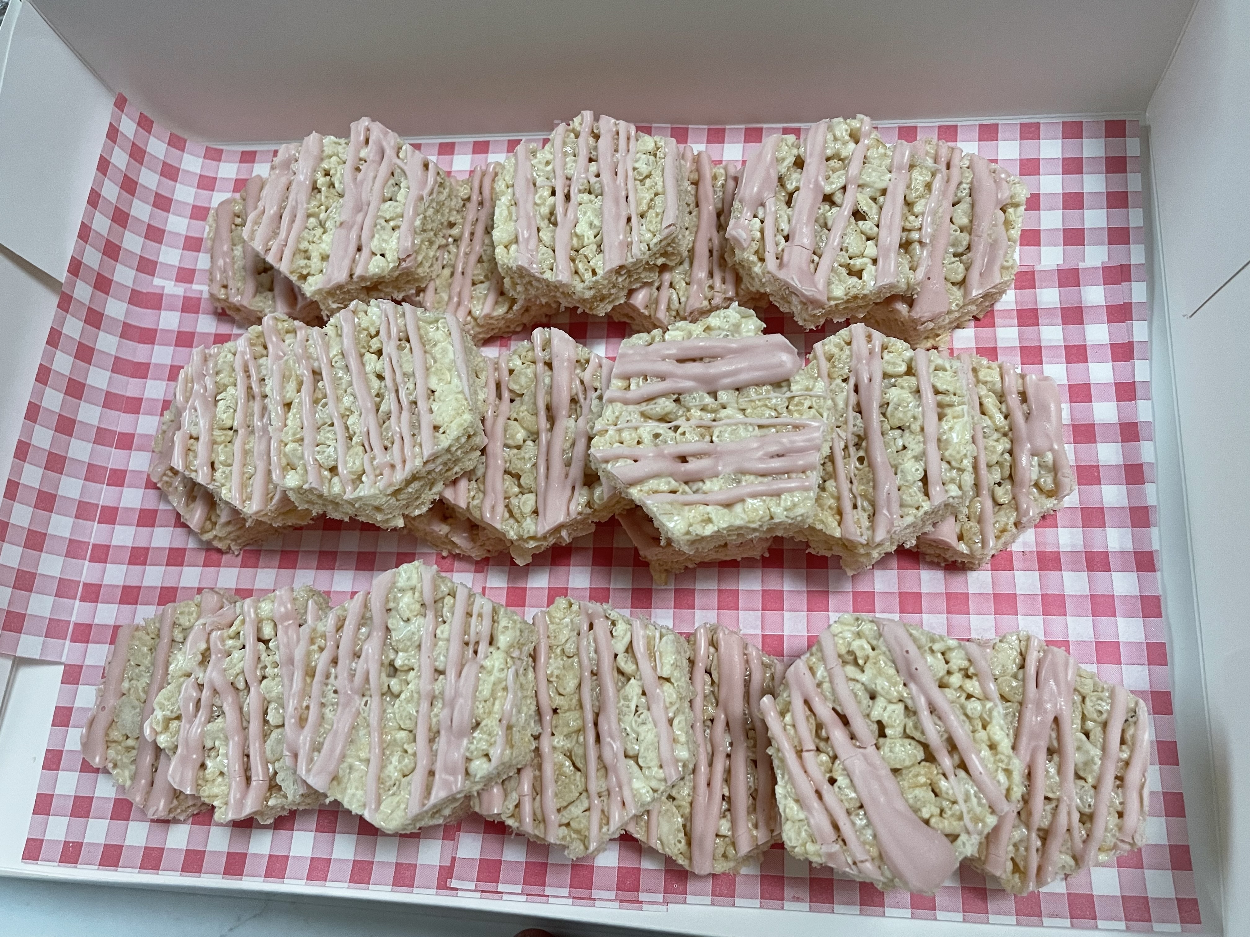 Squares Marshmellow Bars