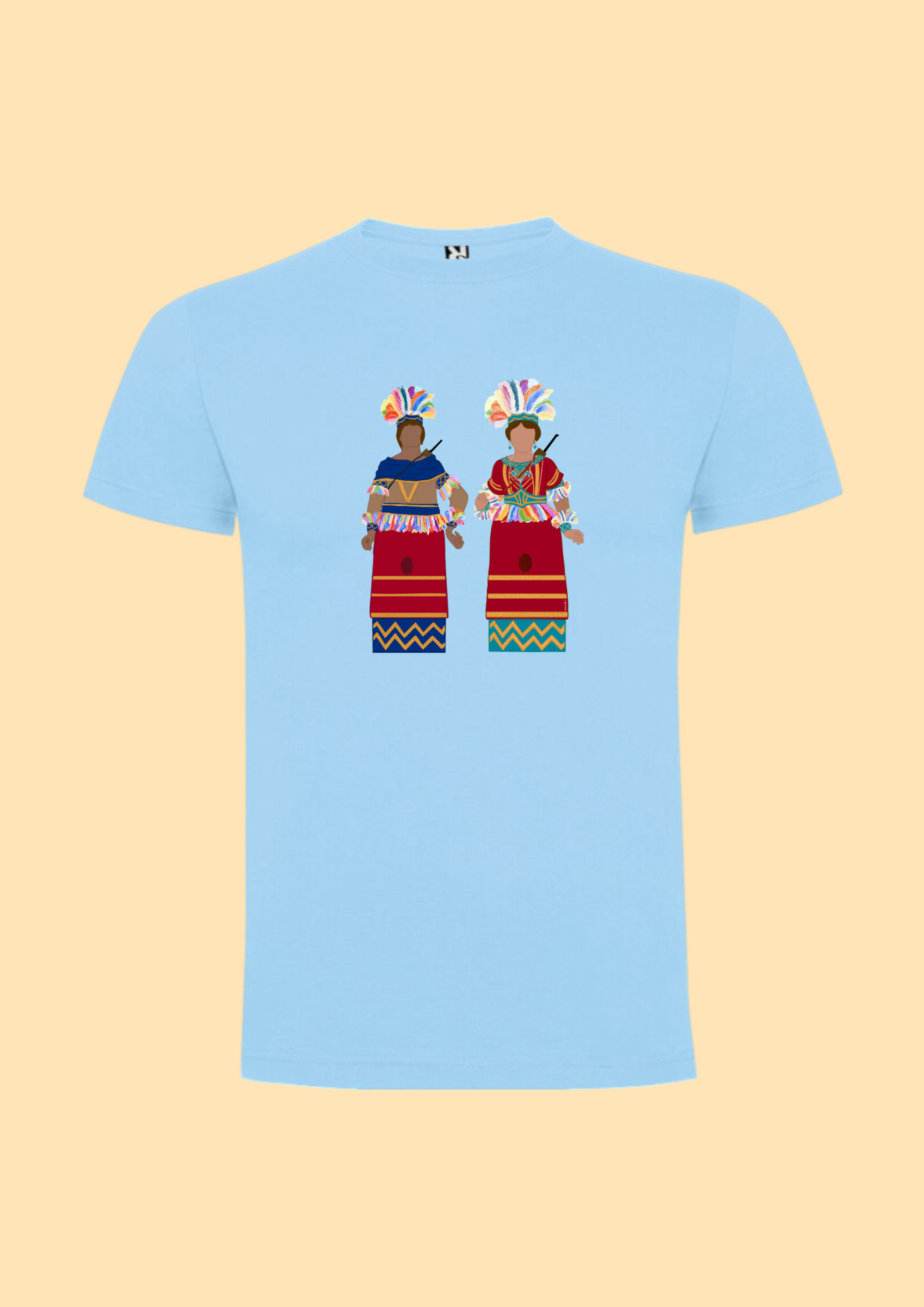 Samarreta infantil "Els gegants indis"