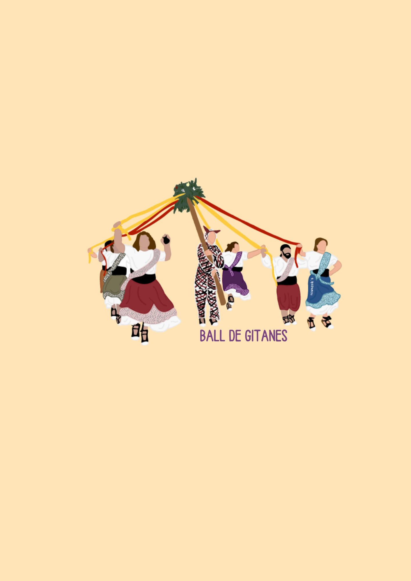 Tassa "Ball de gitanes" 