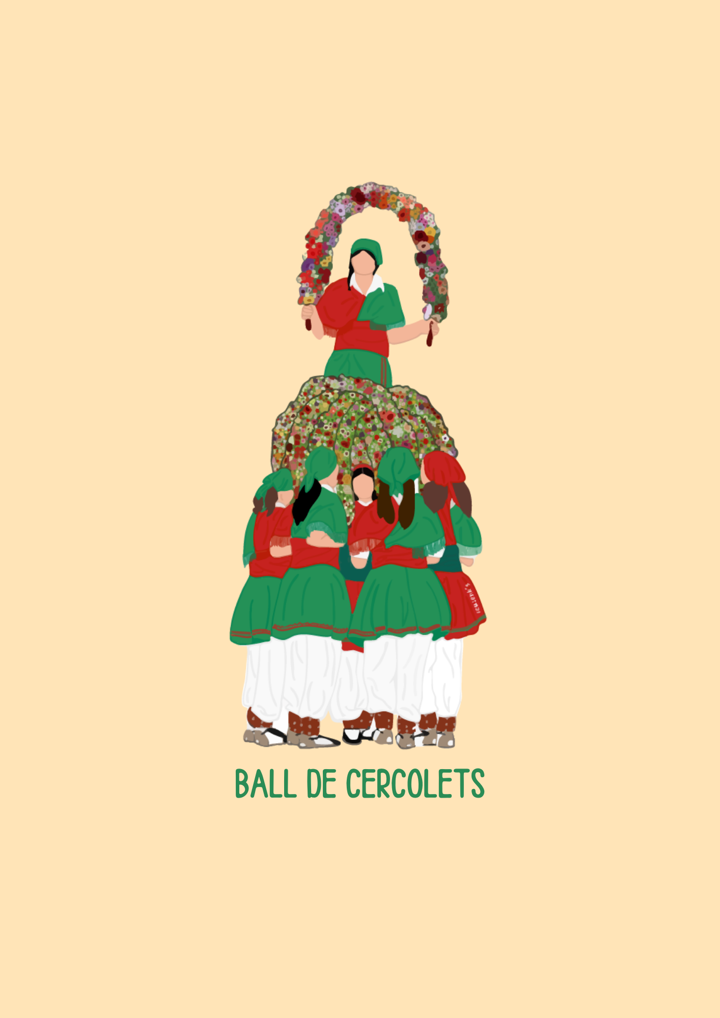 Tassa "Ball de cercolets" 