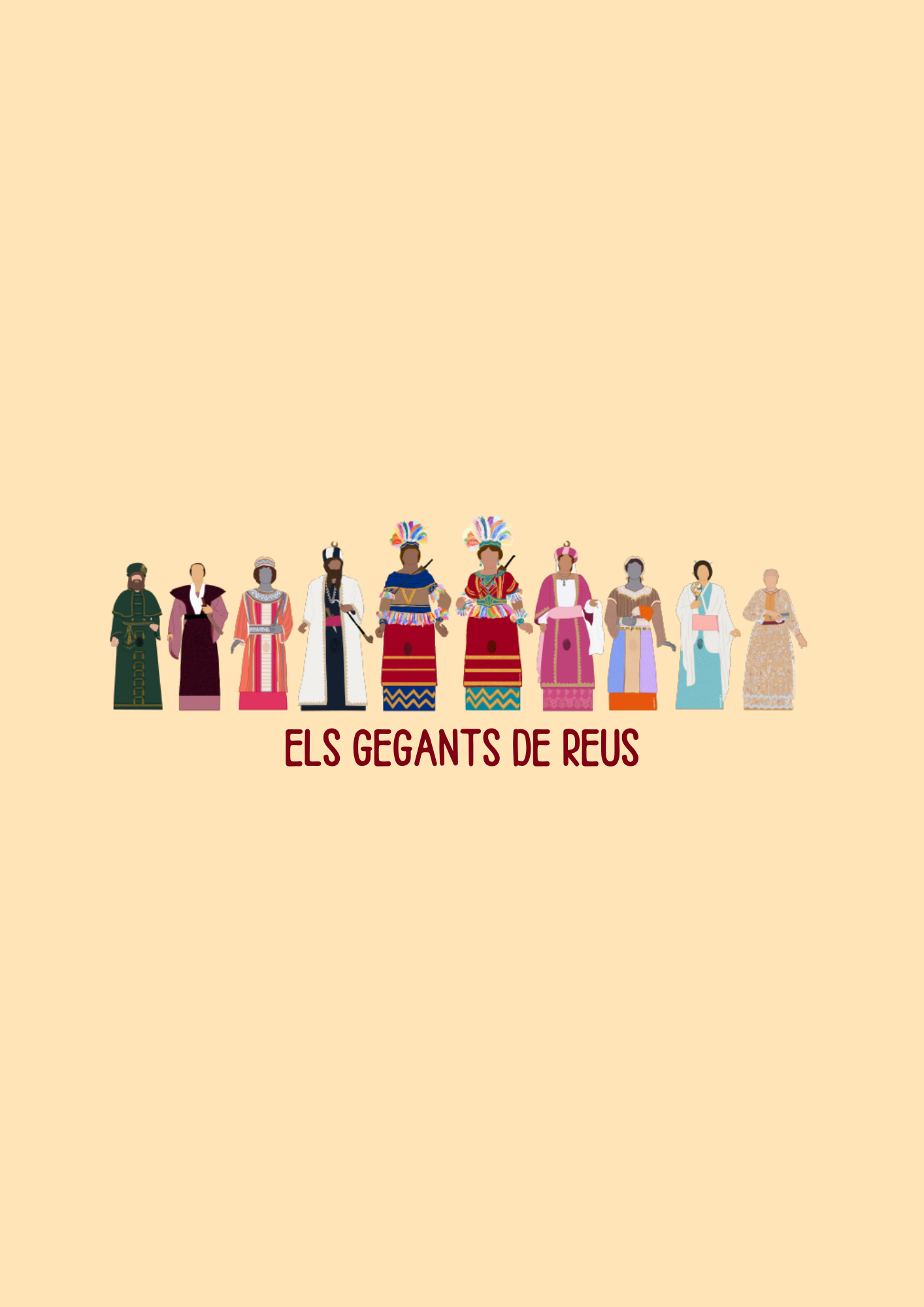 Tassa "Els gegants de Reus" 