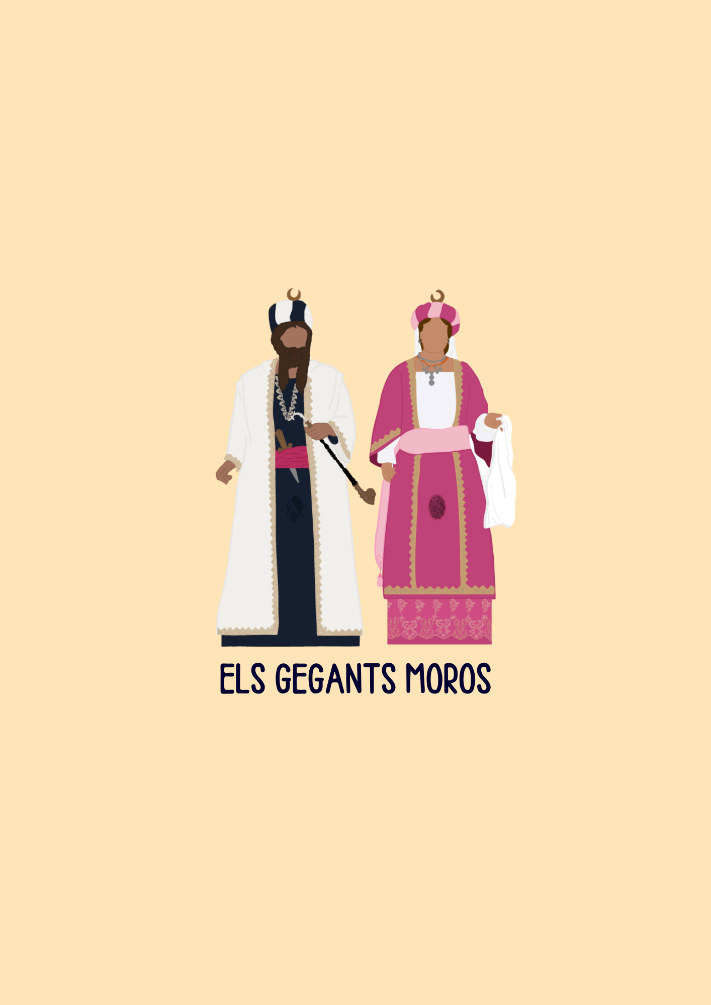 Tassa "Els gegants moros" 