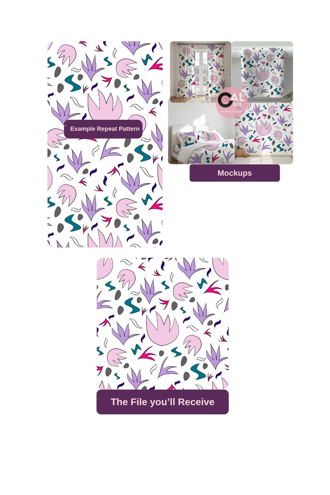 Abstract Flowers Light · Ref: 1005_ogw_abstfllight_cal303_100652