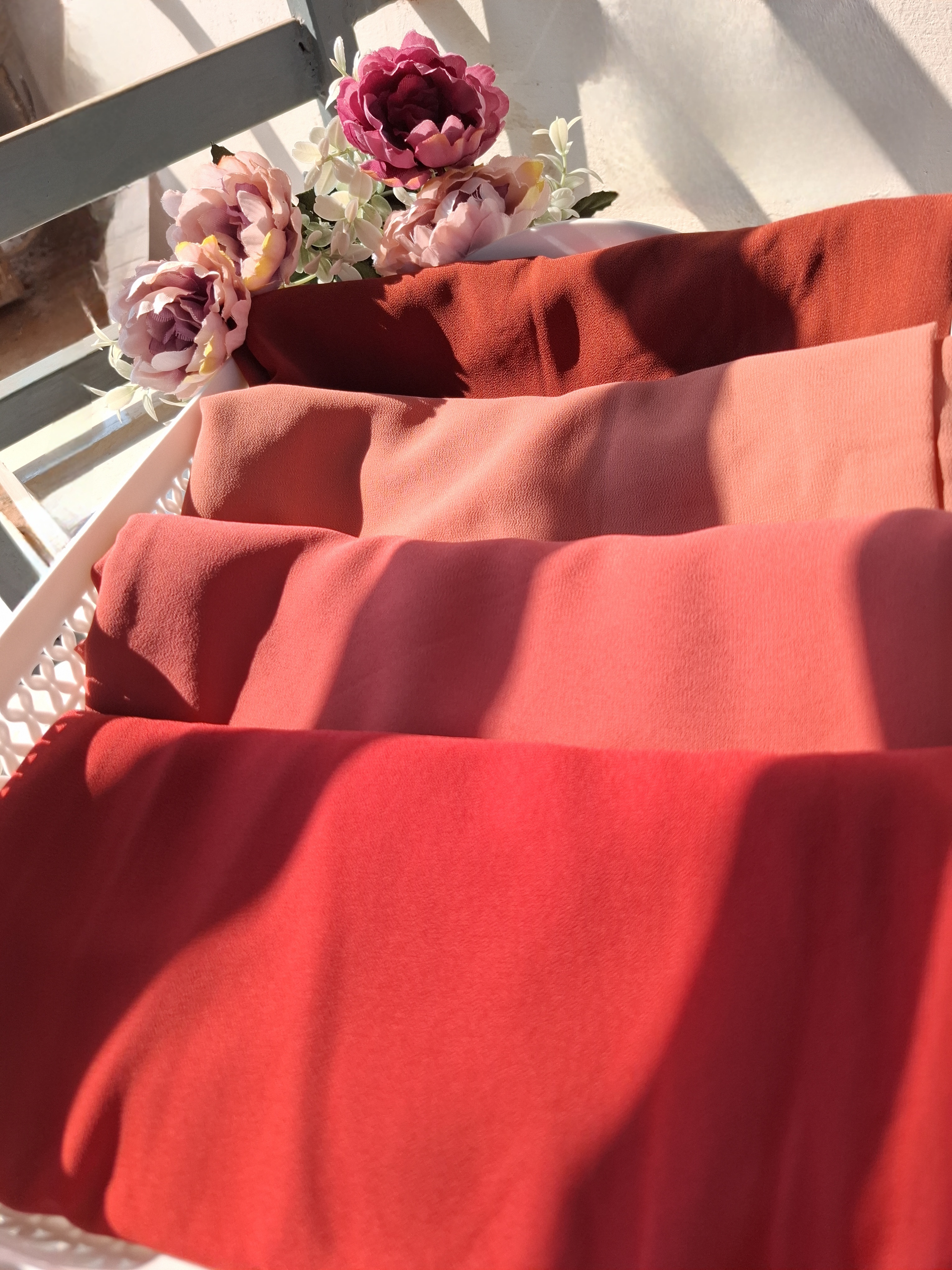 Premium soft georgette hijab 