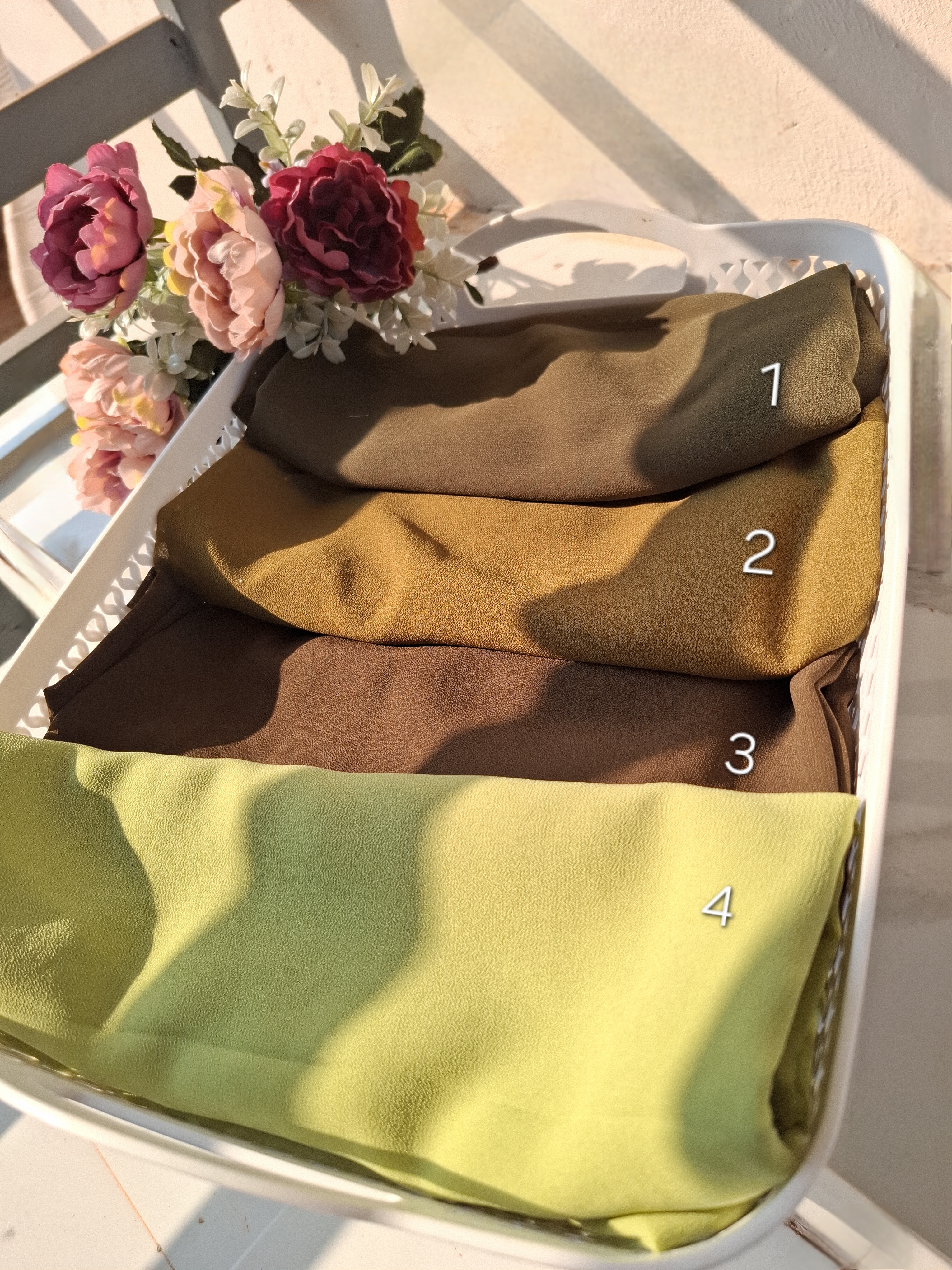 Luxe georgette hijabs