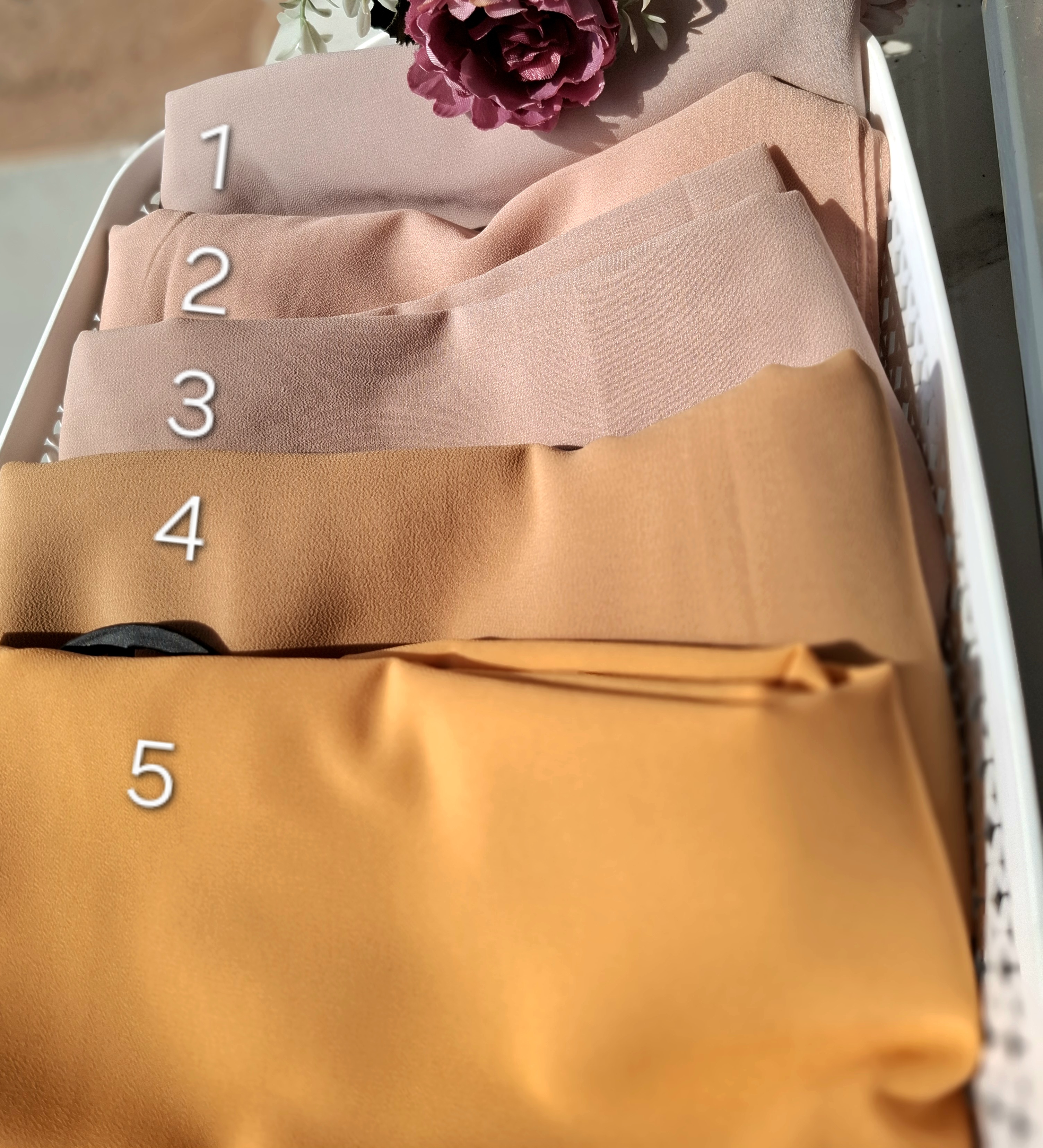 Luxe georgette hijabs