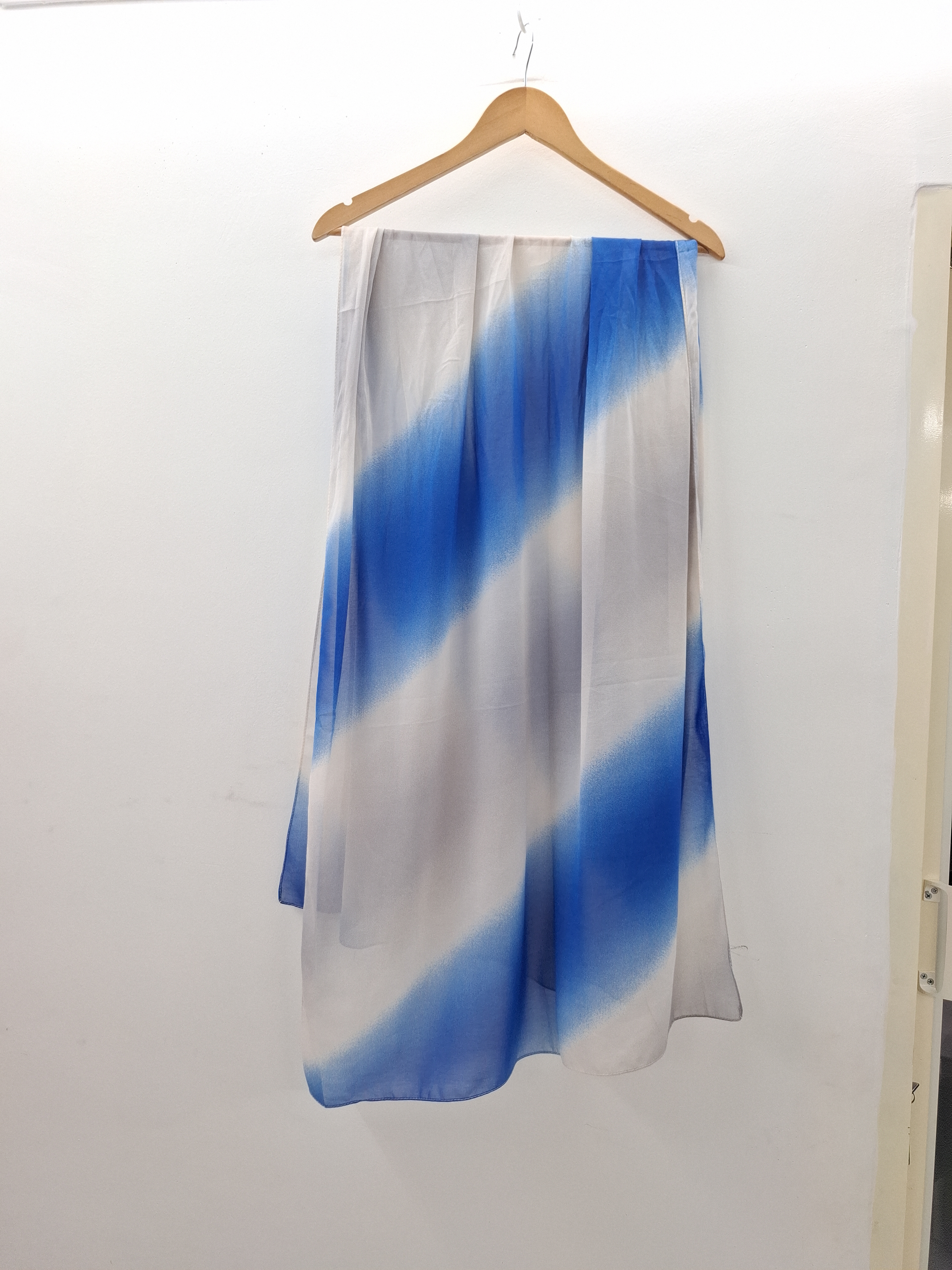 ombre  printed hijab 