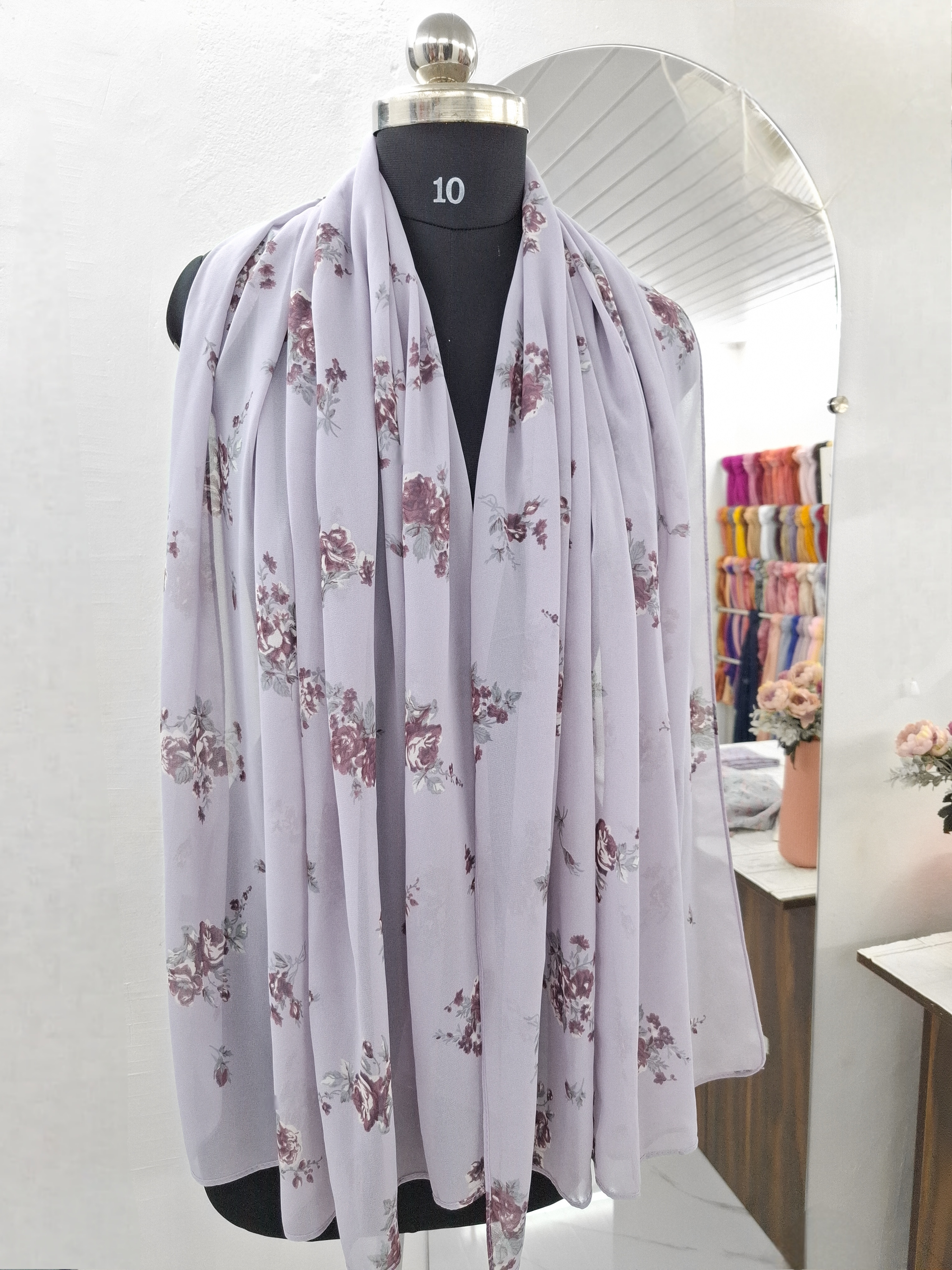 Floral printed  hijabs