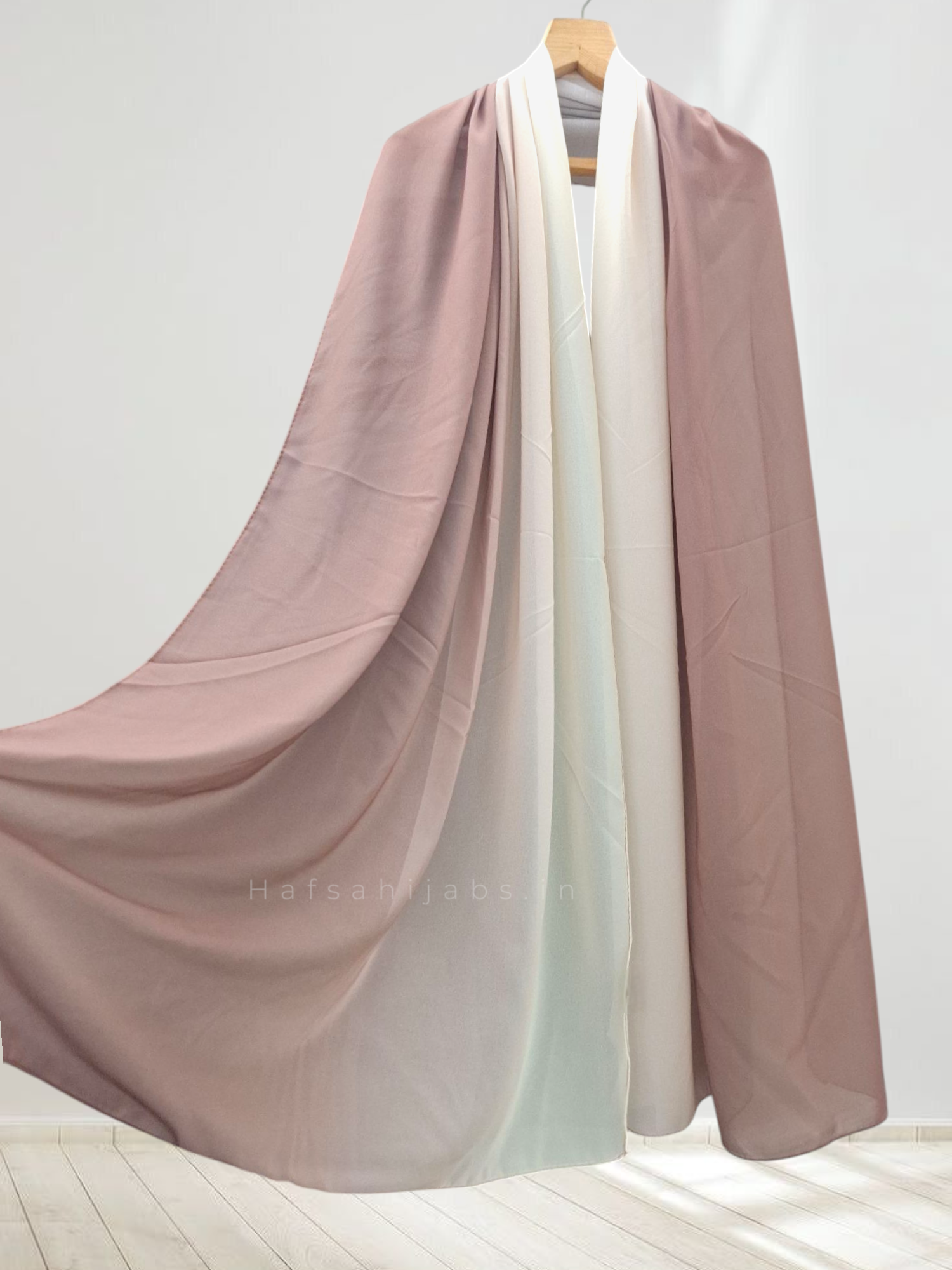 Beige & cream Ombre Hijab 