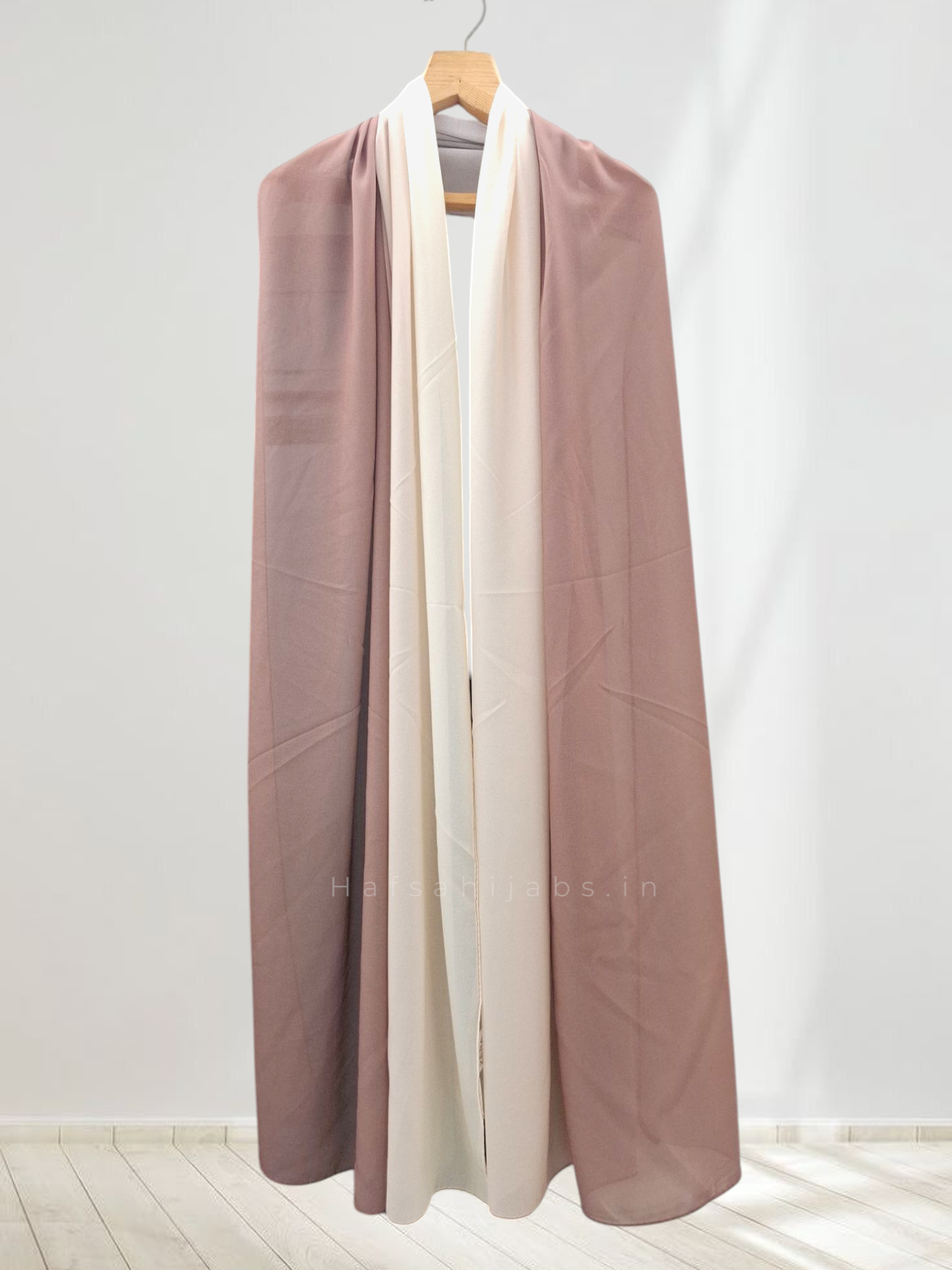 Beige & cream Ombre Hijab 