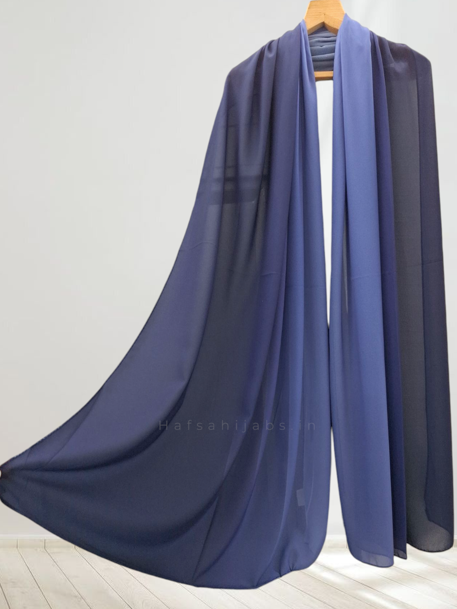 Blue Ombre Hijab 