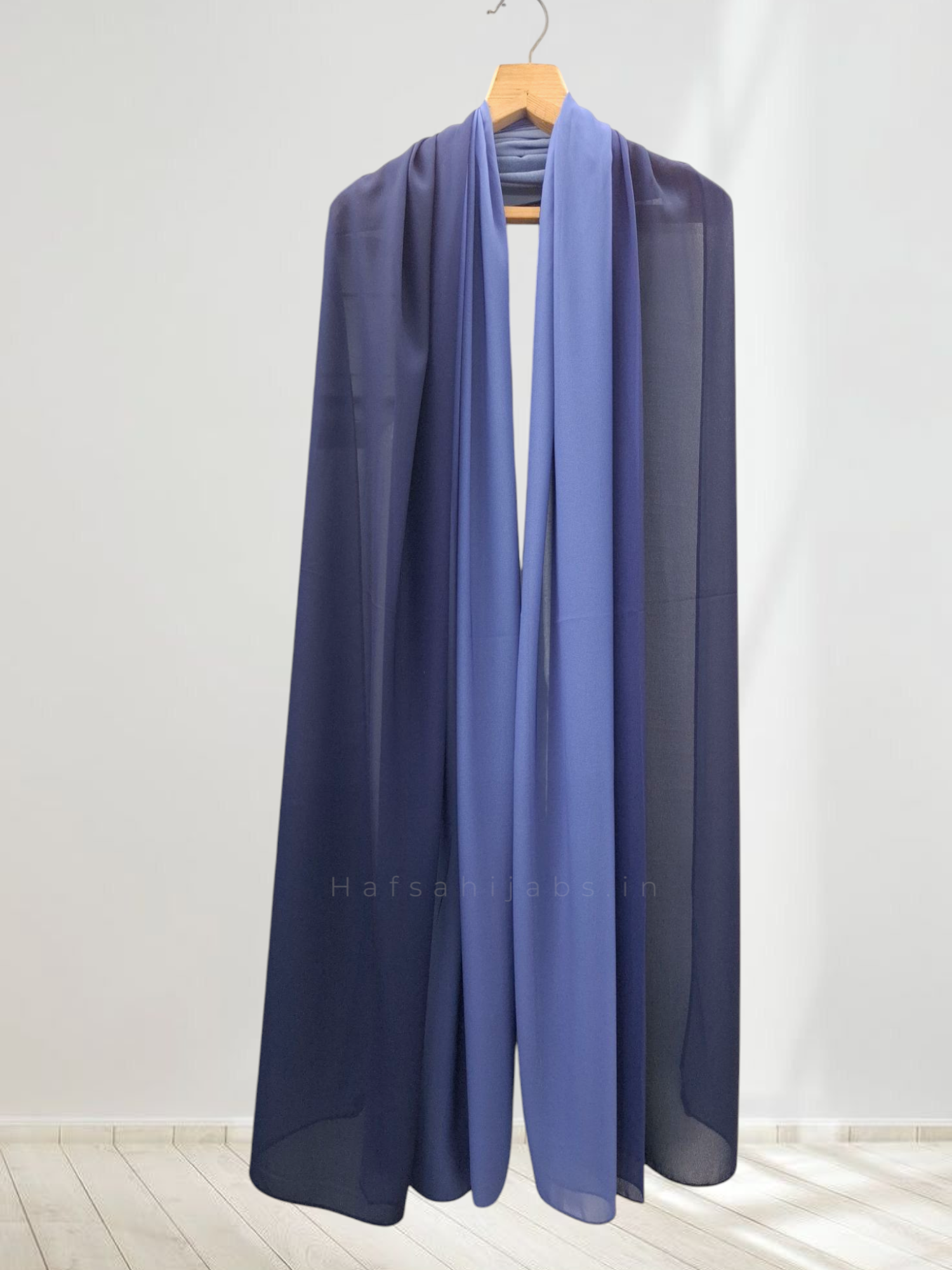 Blue Ombre Hijab 