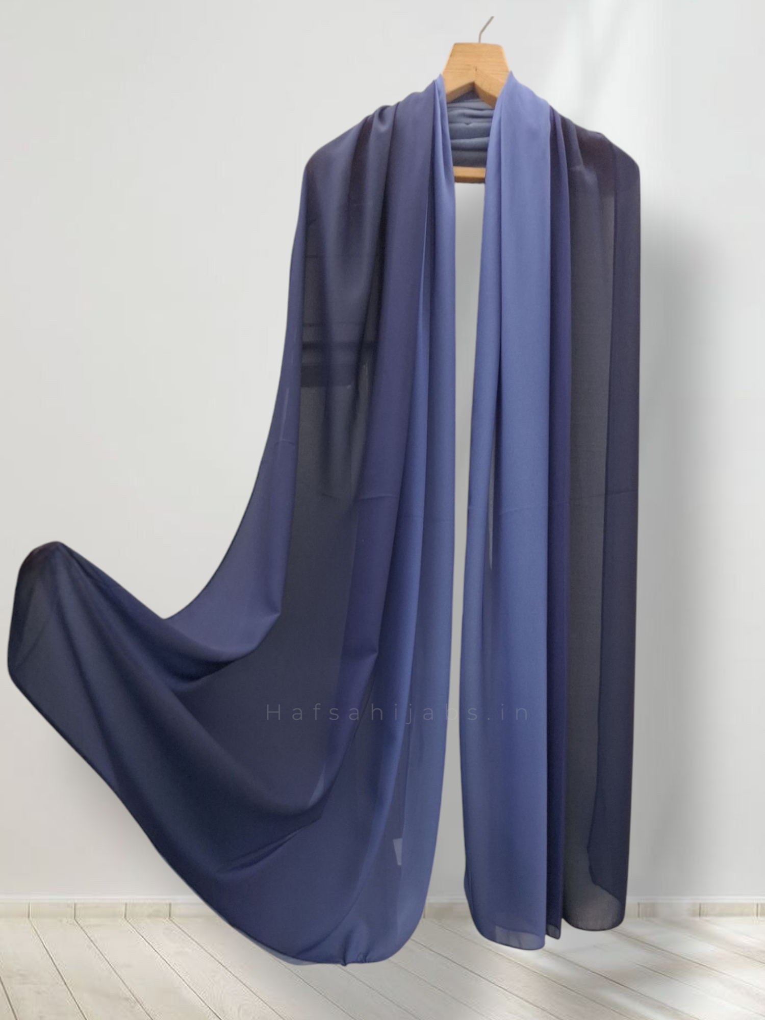 Blue Ombre Hijab 