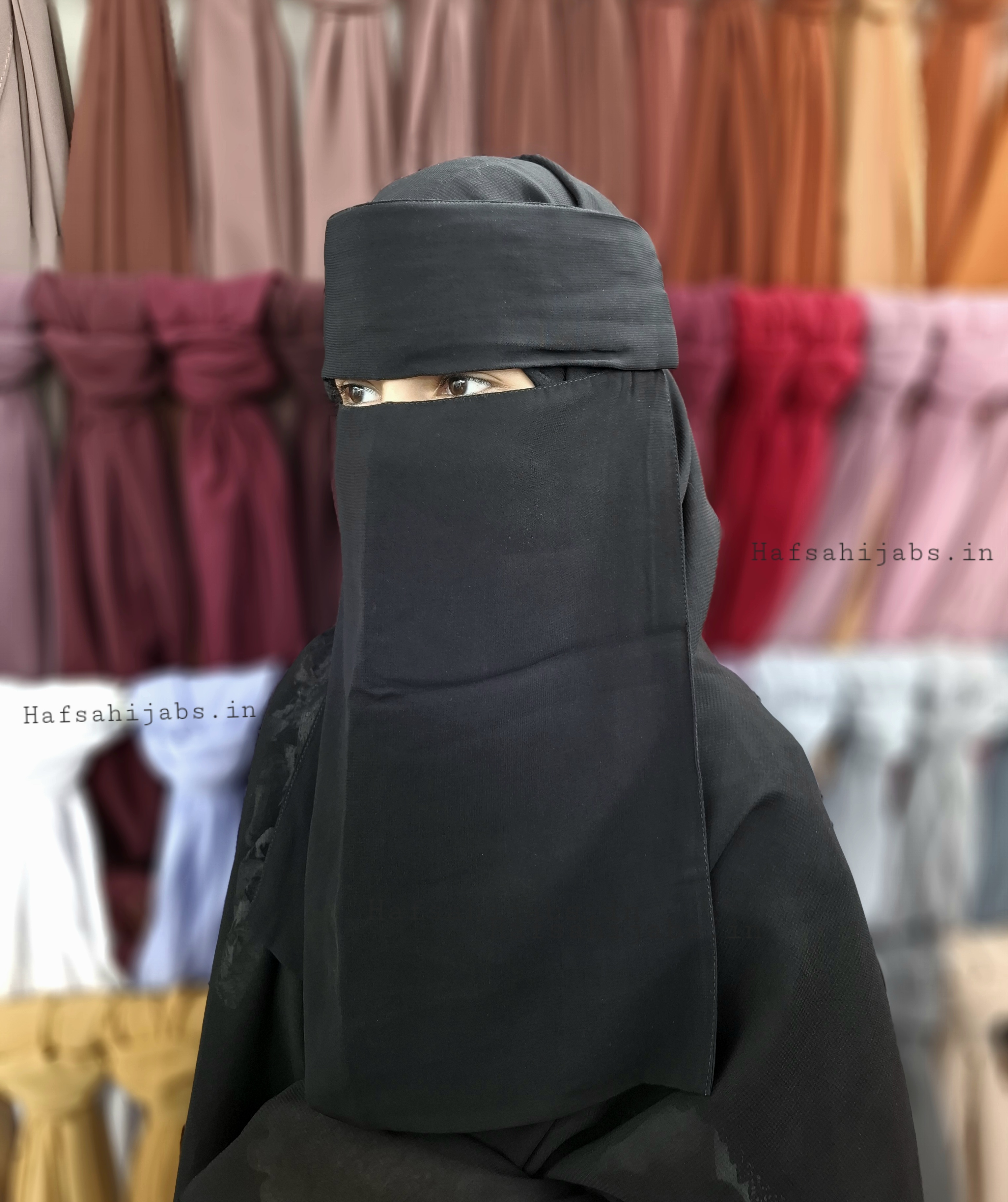 Flap Canvas Niqab  | Nakab