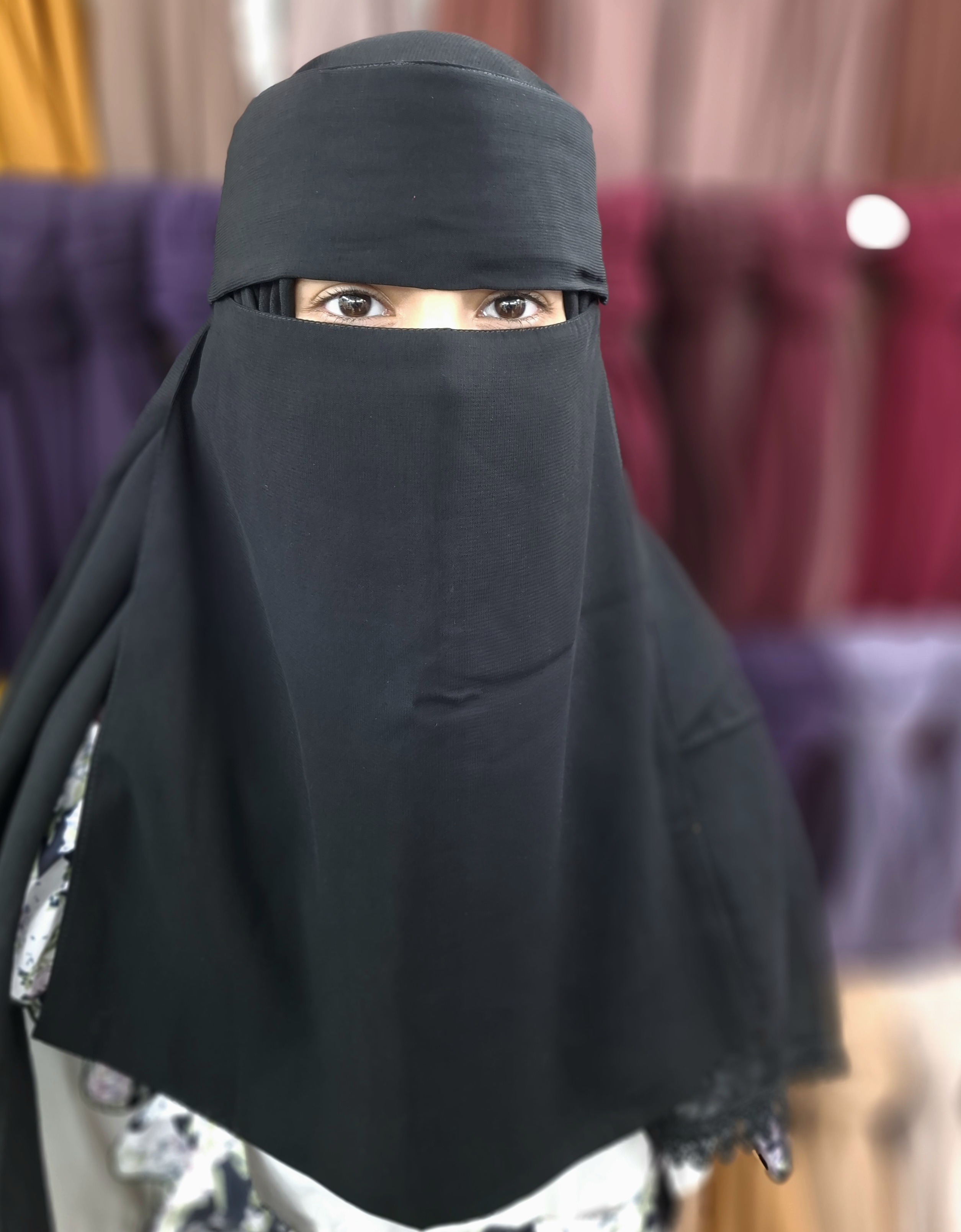 Flap Canvas Niqab  | Nakab