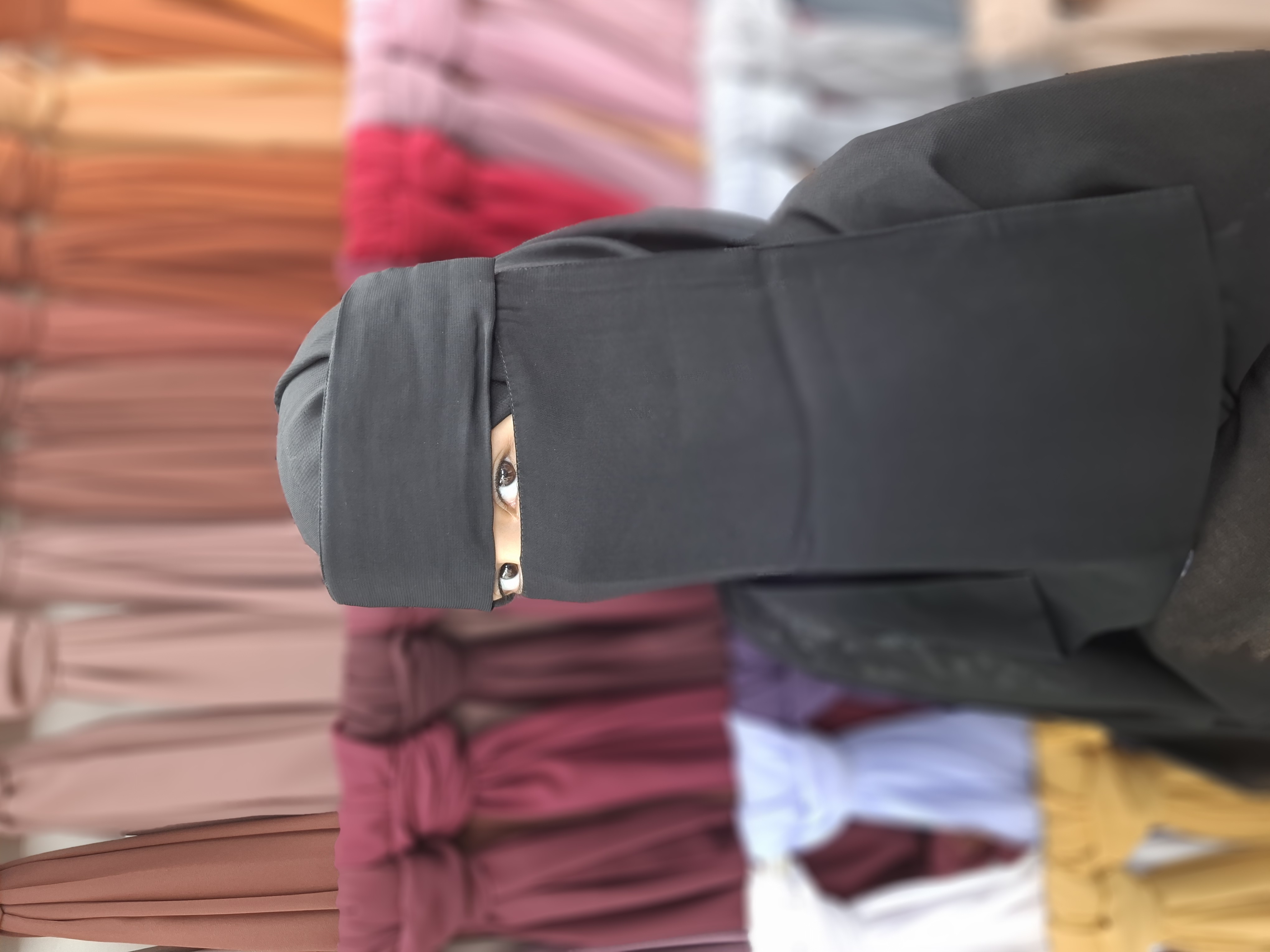 Flap Canvas Niqab  | Nakab