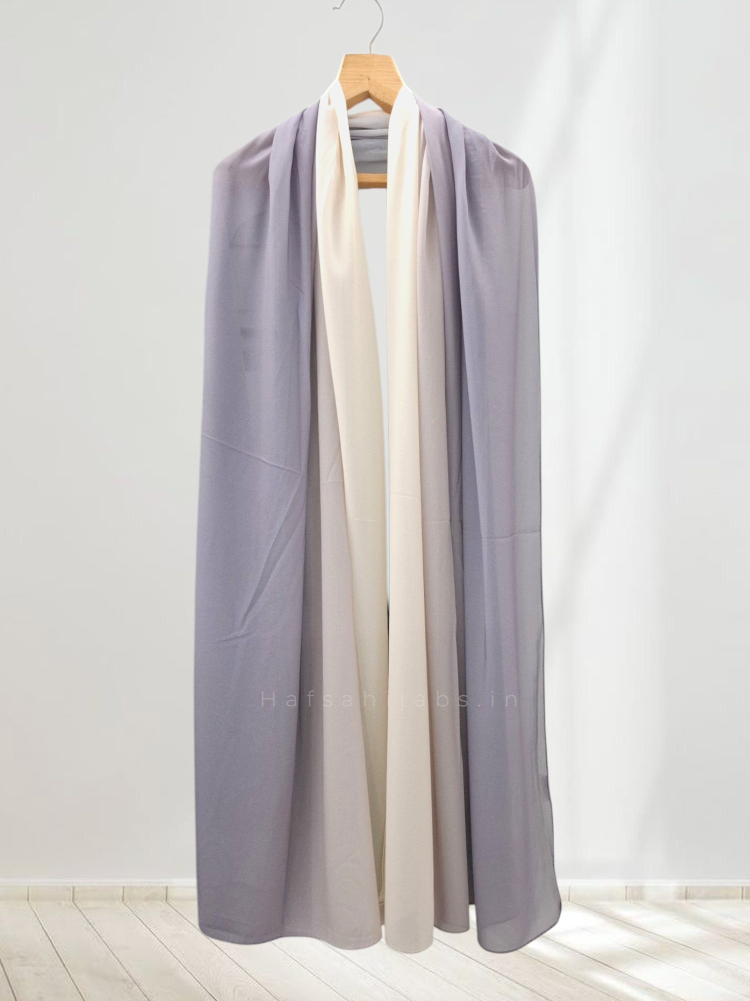Grey Ombre Hijab 