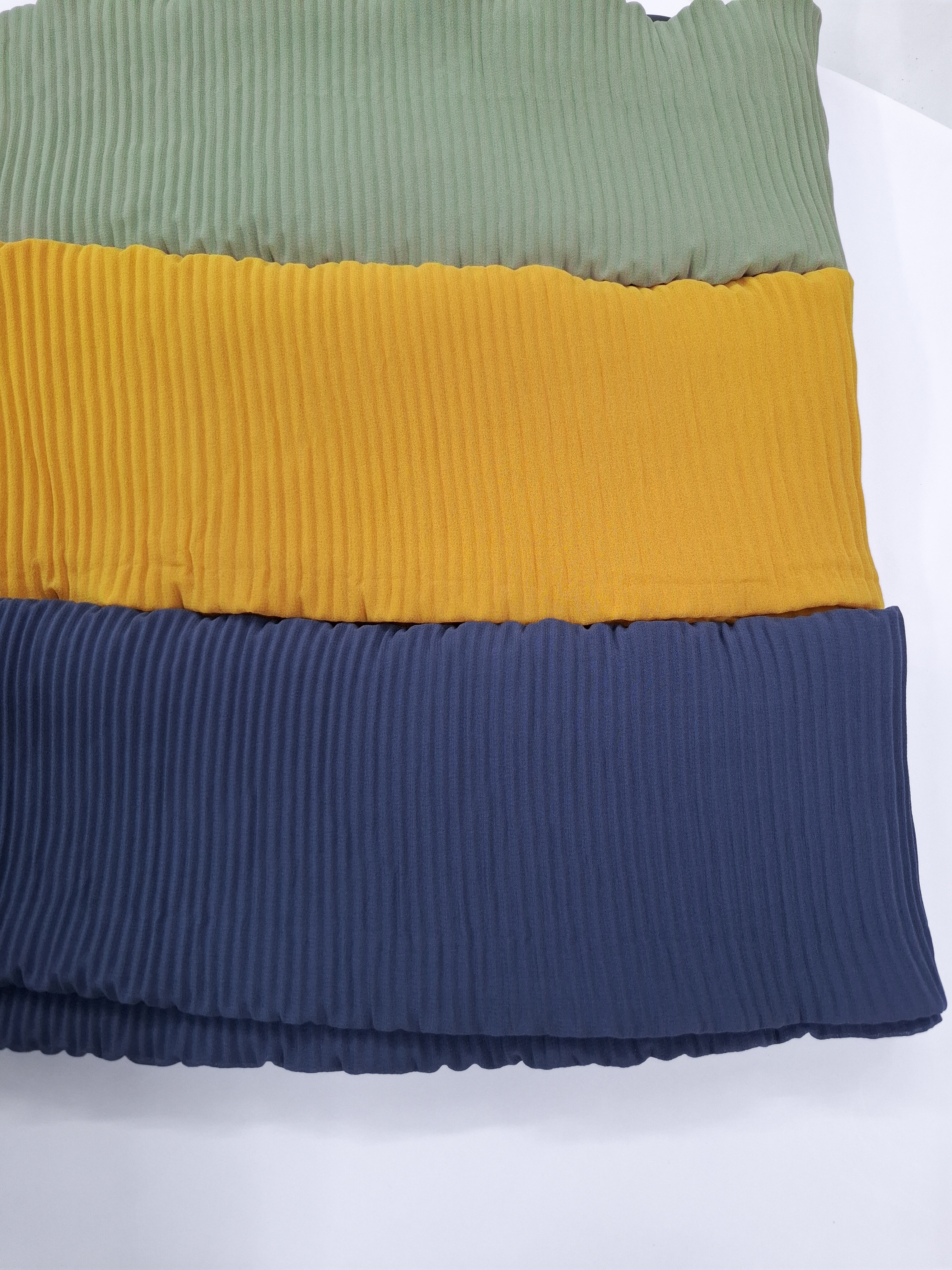 Soft Ribbed Georgette Hijab