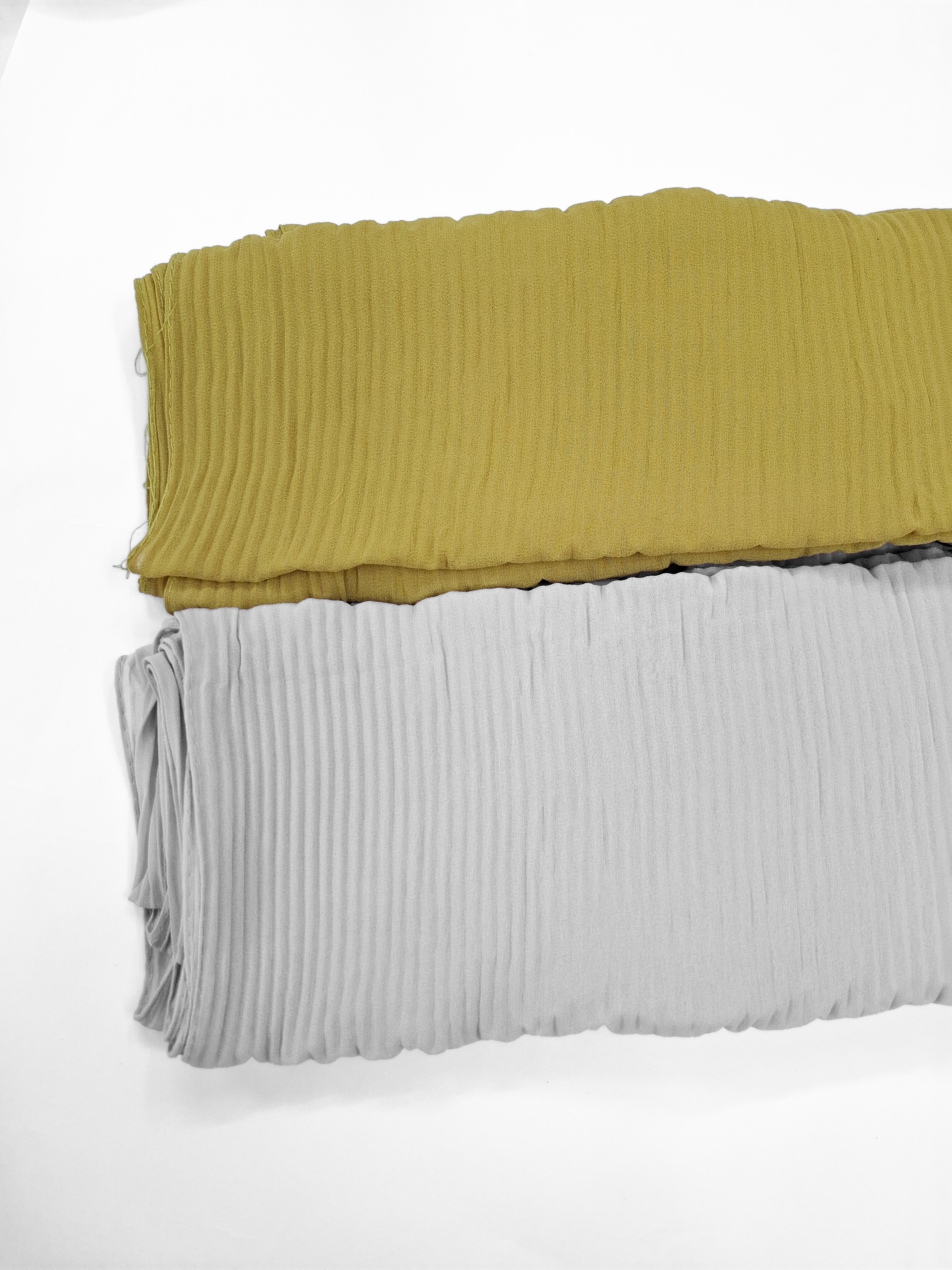 Soft Ribbed Georgette Hijab