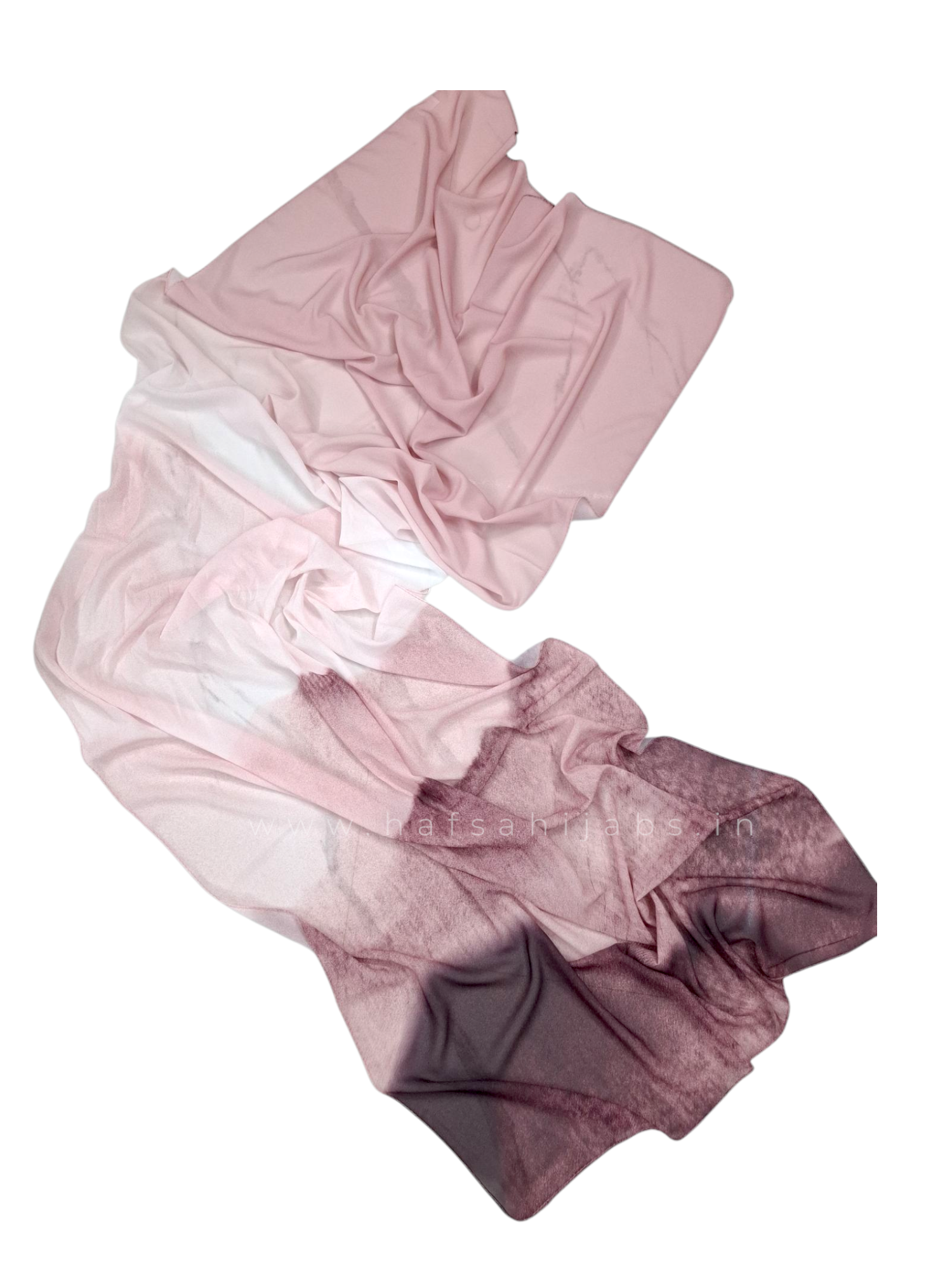  Ombre printed Chiffon Hijab
