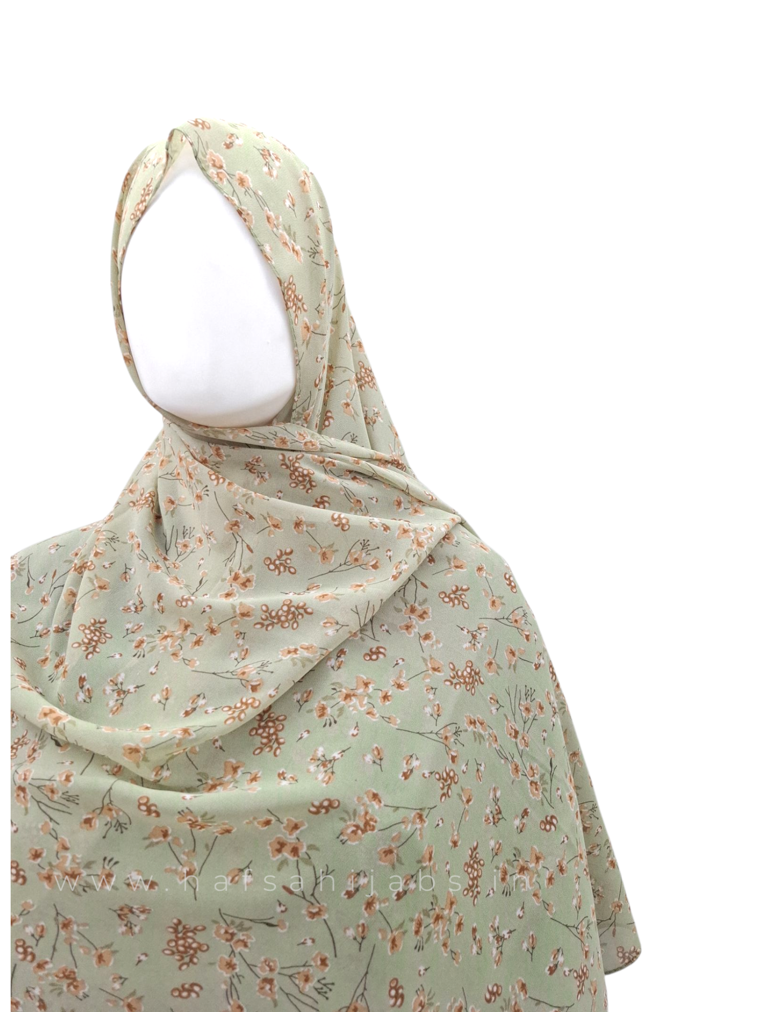 floral soft georgette hijabs