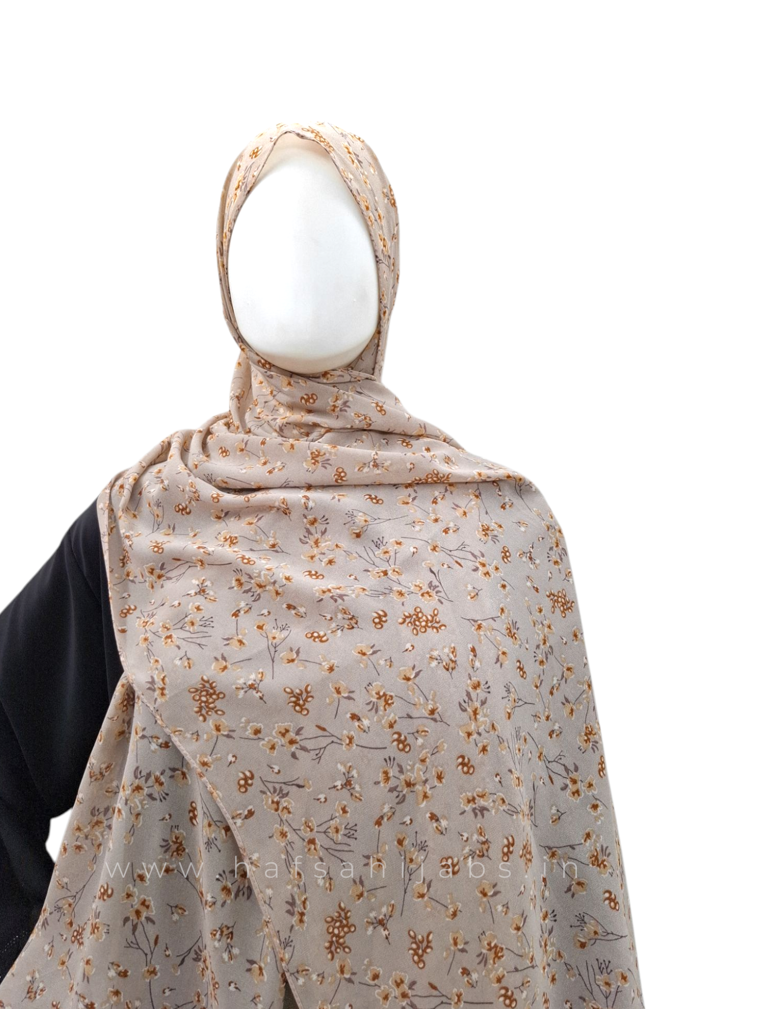 floral soft georgette hijabs
