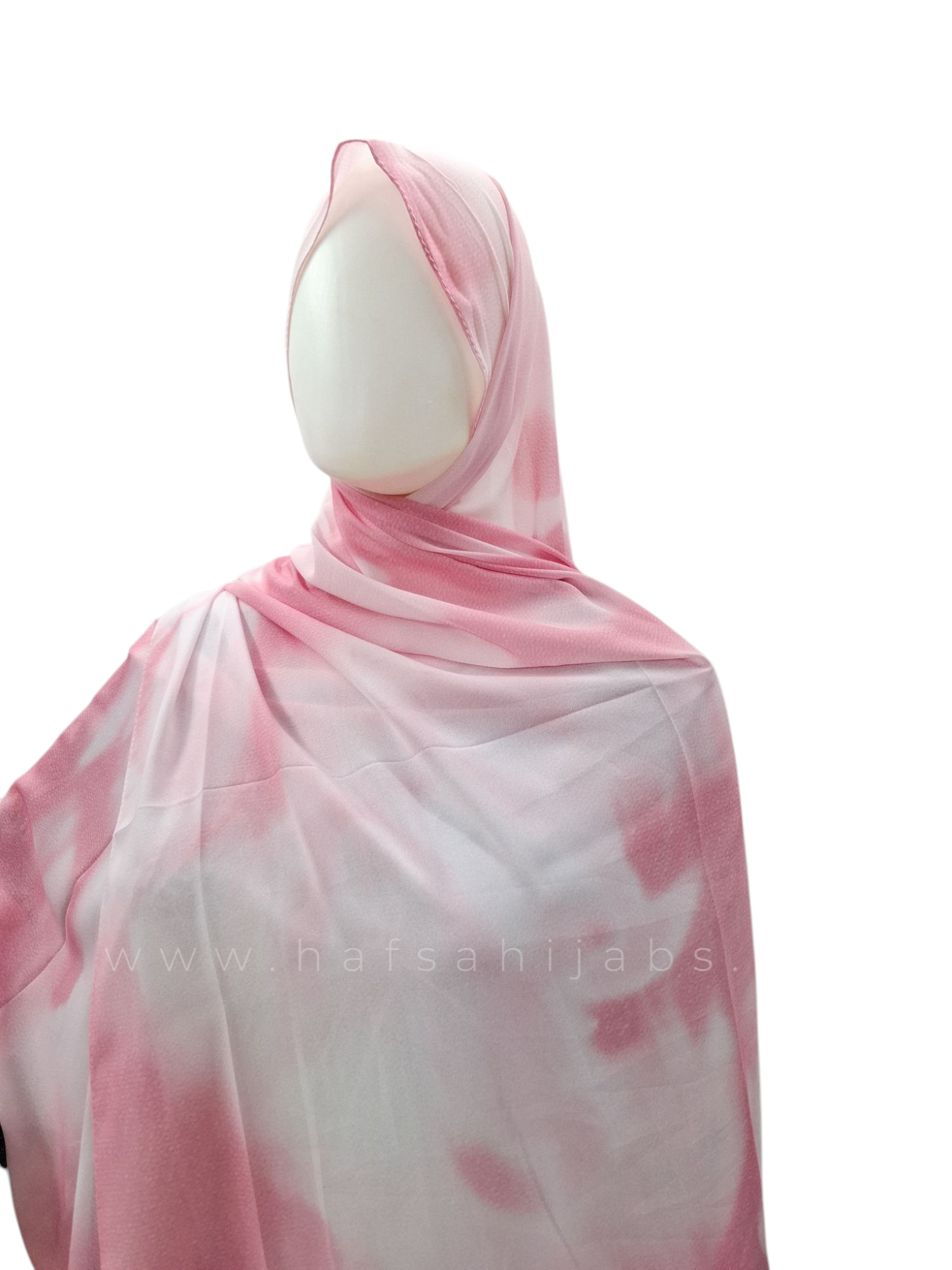 Tie-Dye Printed Chiffon Hijab 