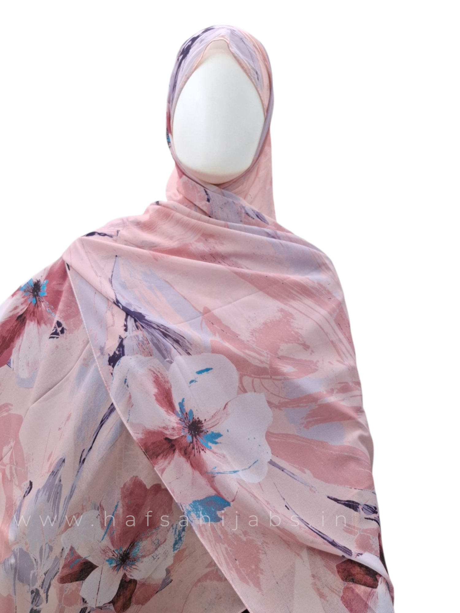 Floral mist - chiffon printed hijab