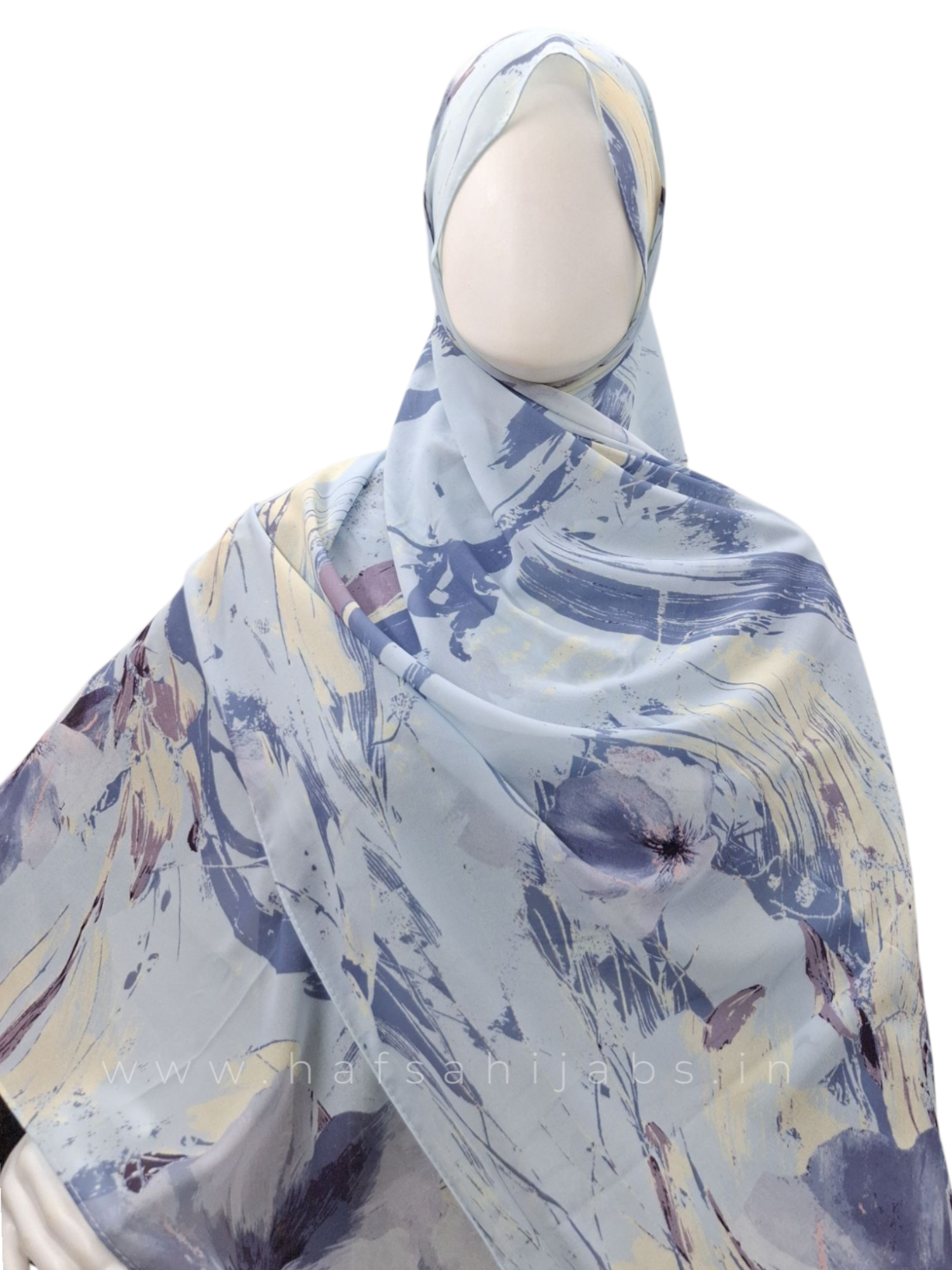 Floral mist - chiffon printed hijab