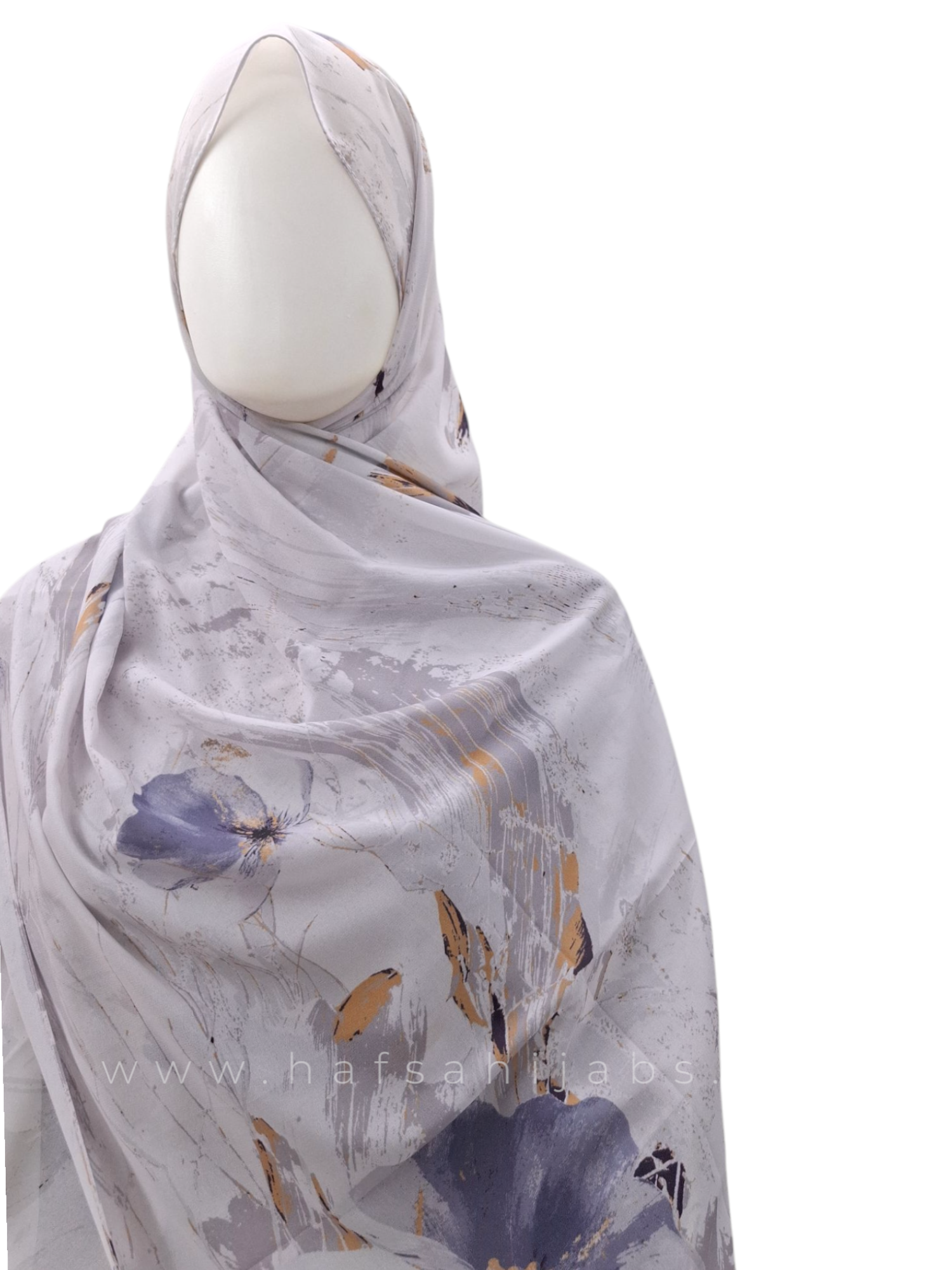 Floral mist - chiffon printed hijab