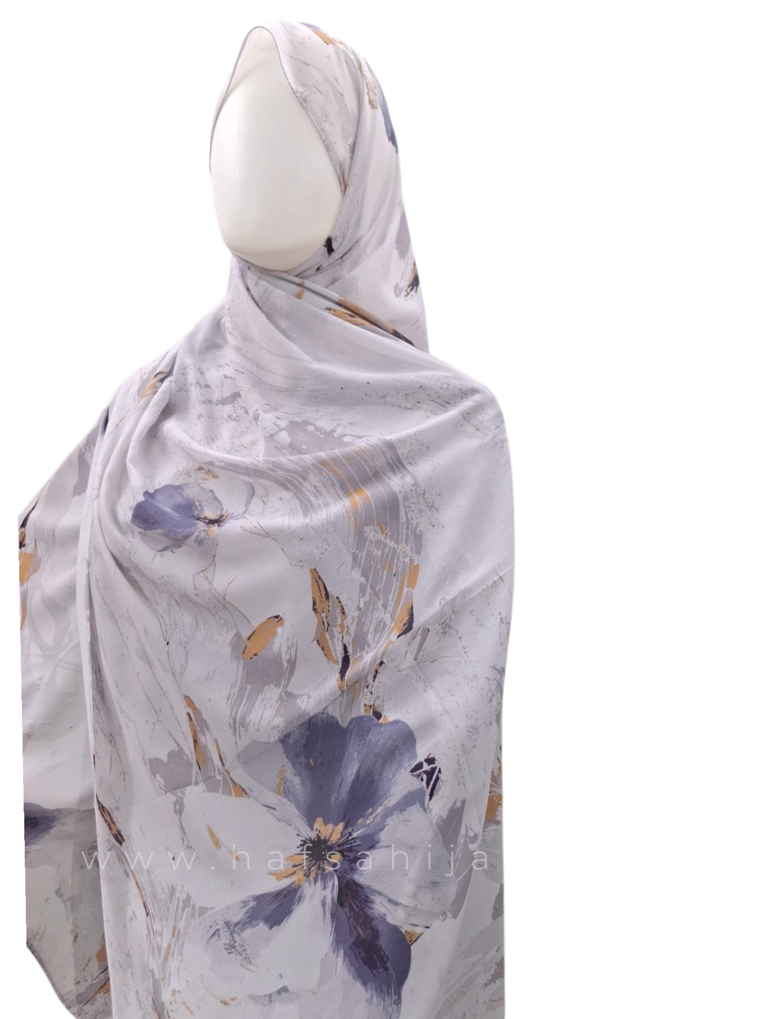 Floral mist - chiffon printed hijab