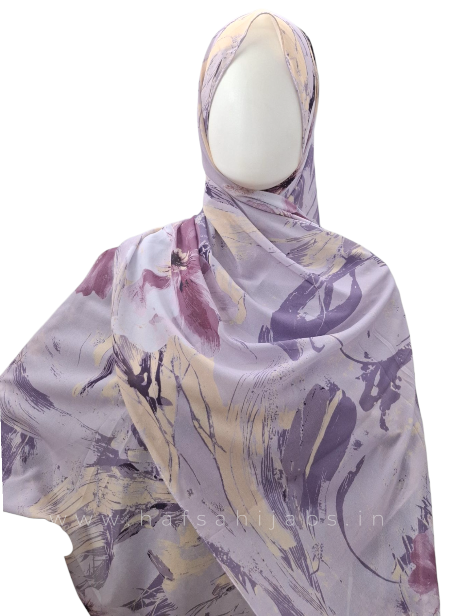 Floral mist - chiffon printed hijab