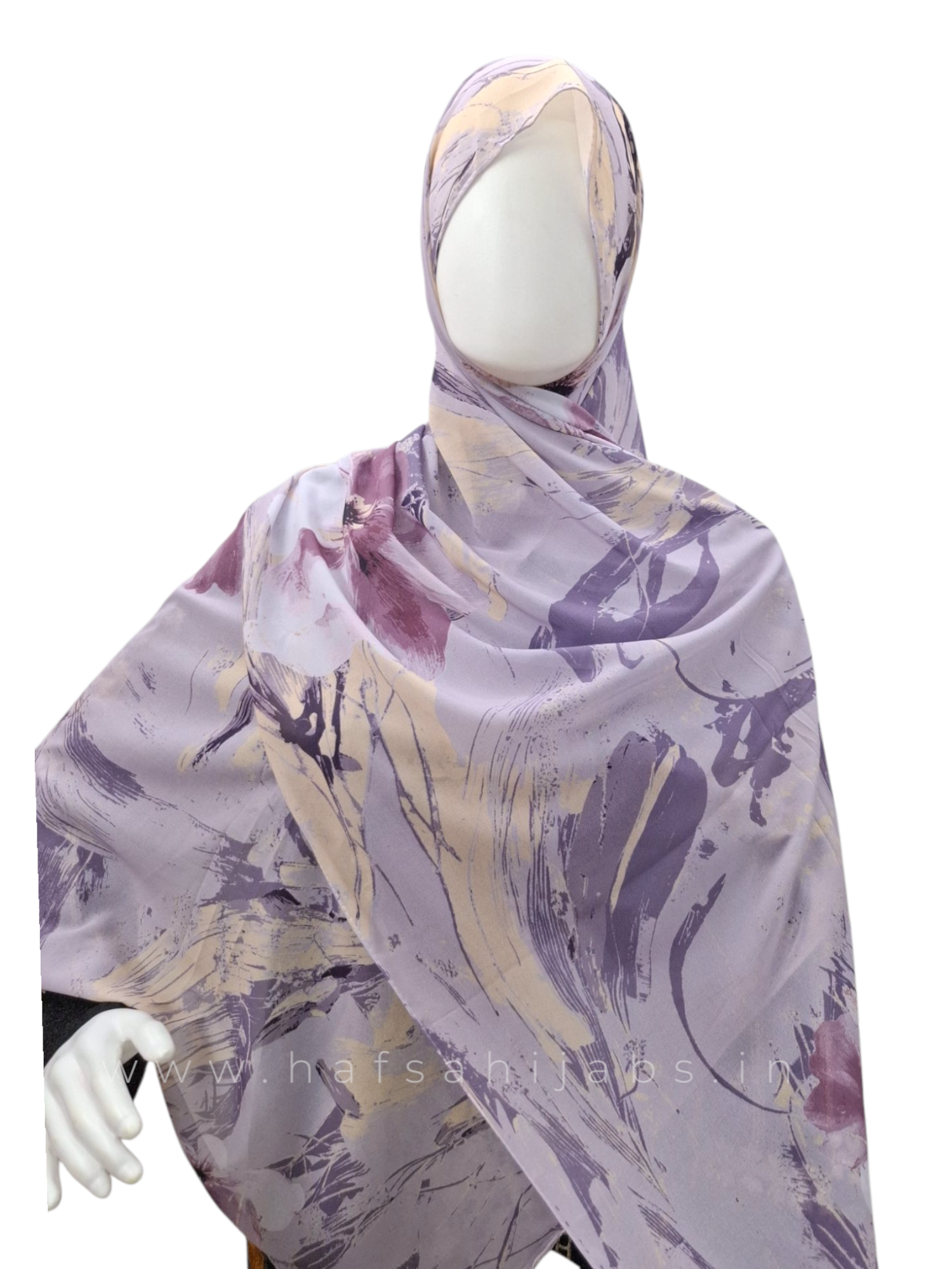 Floral mist - chiffon printed hijab