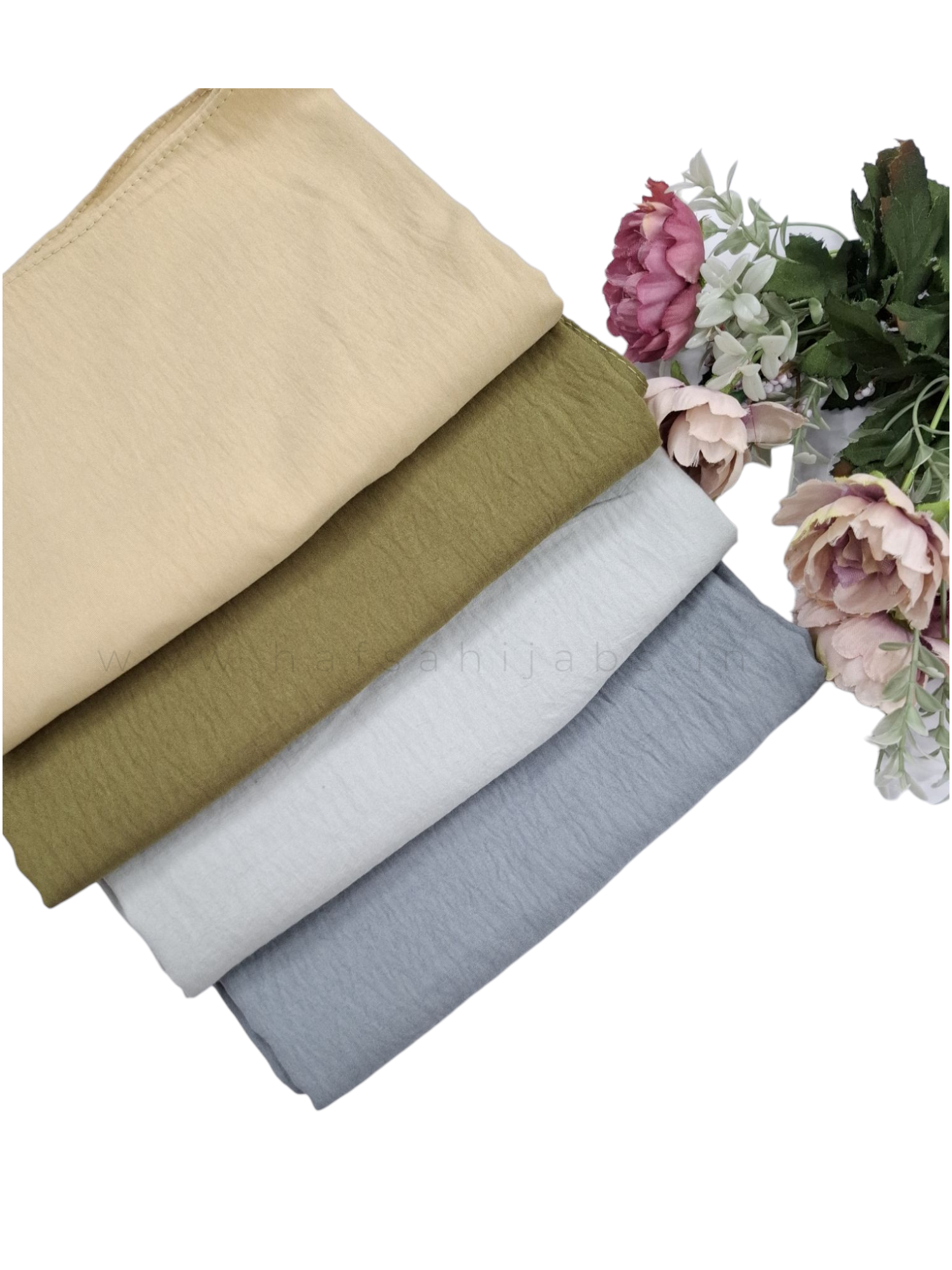 Premium soft crush cotton hijabs