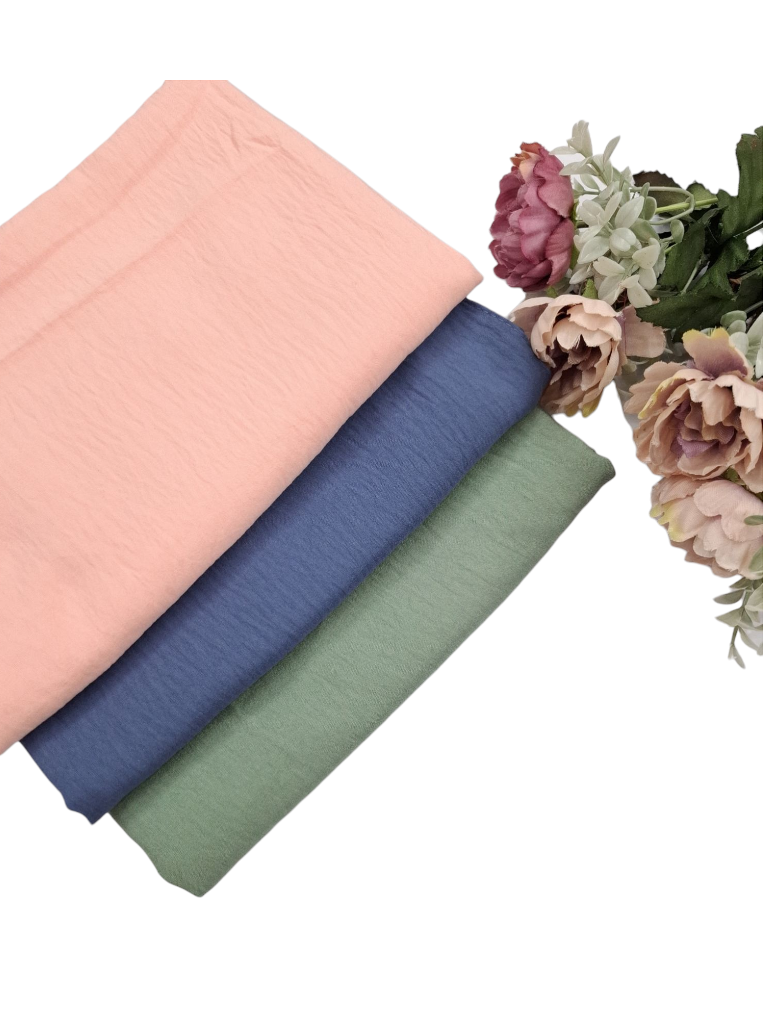 Premium soft crush cotton hijabs