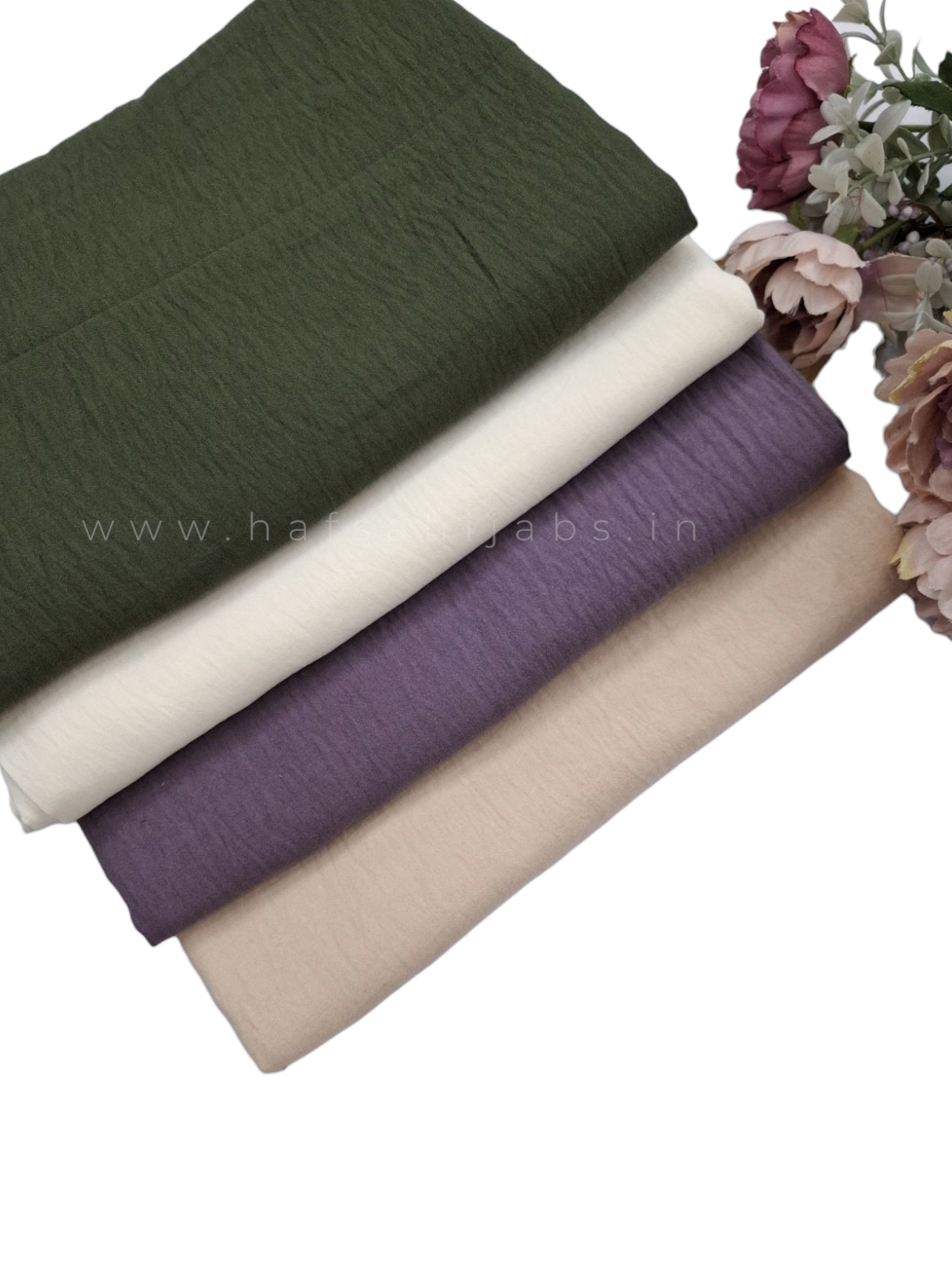 Premium soft crush cotton hijabs